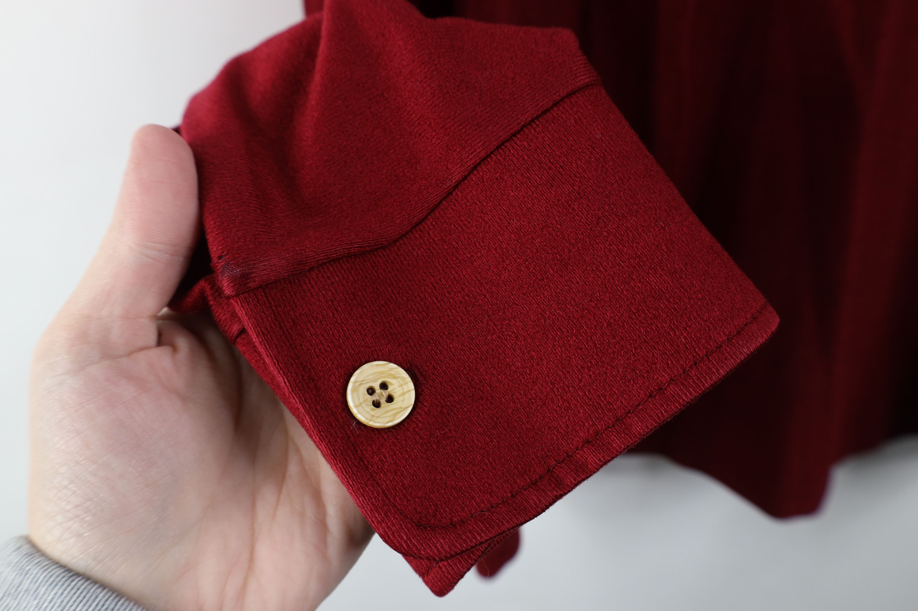 Vintage Vintage 70s Streetwear Long Sleeve Rugby Polo Shirt Red USA Size US M / EU 48-50 / 2 - 8 Thumbnail
