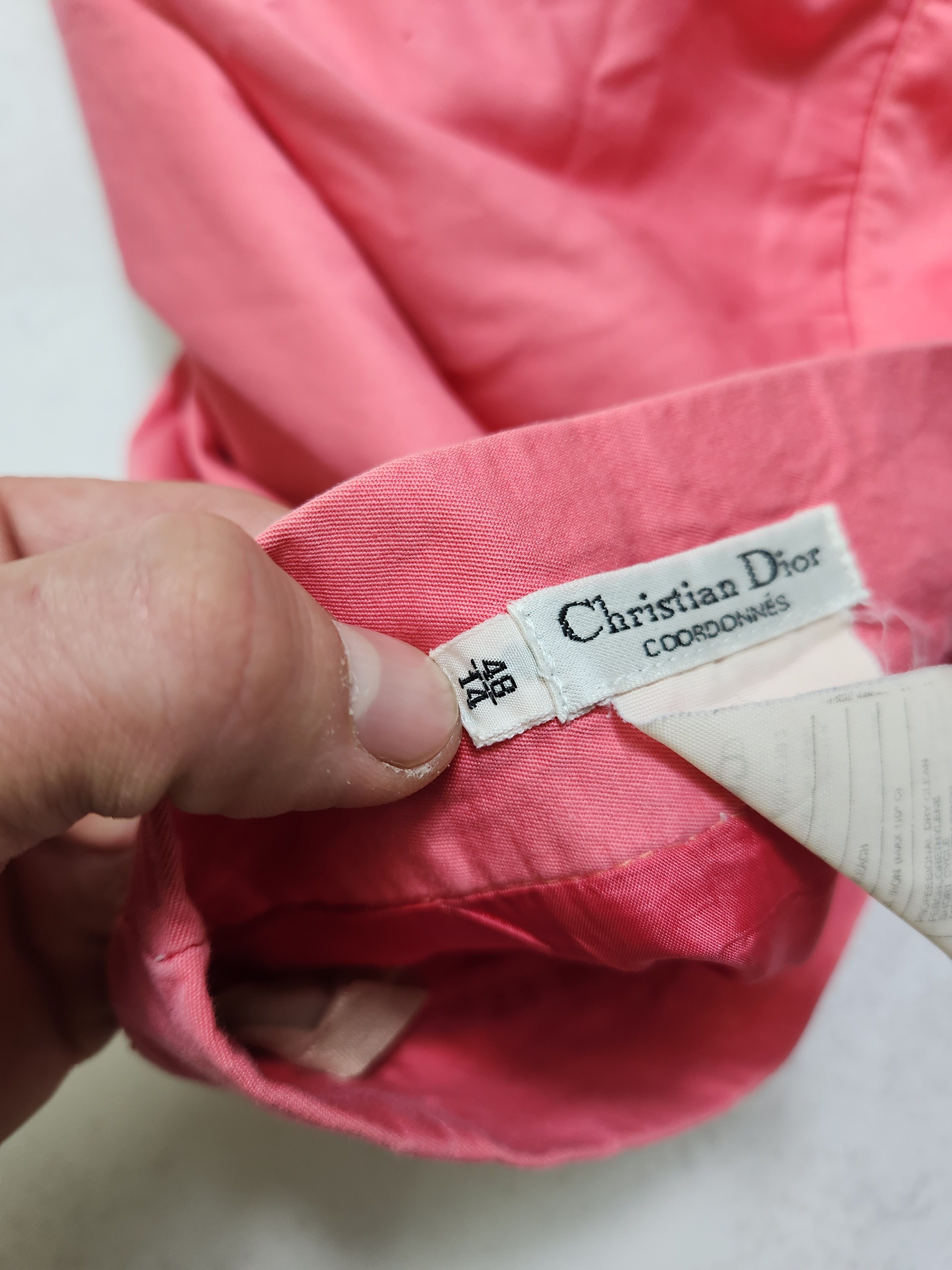 Christian Dior Monsieur Vintage Christian Dior coordonnes Skirt Size 36" / US 14 / IT 50 - 7 Thumbnail