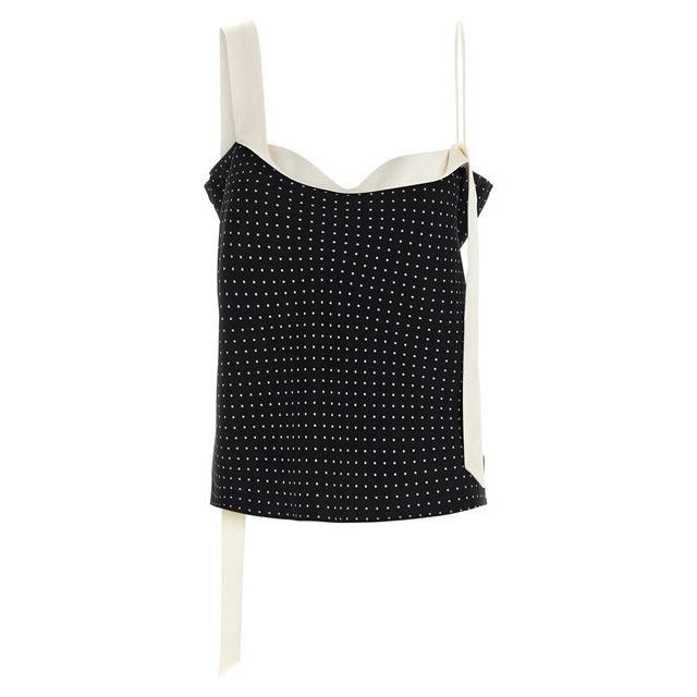 TOM FORD Tuxedo Black Silk Top New & Authentic (Women's size