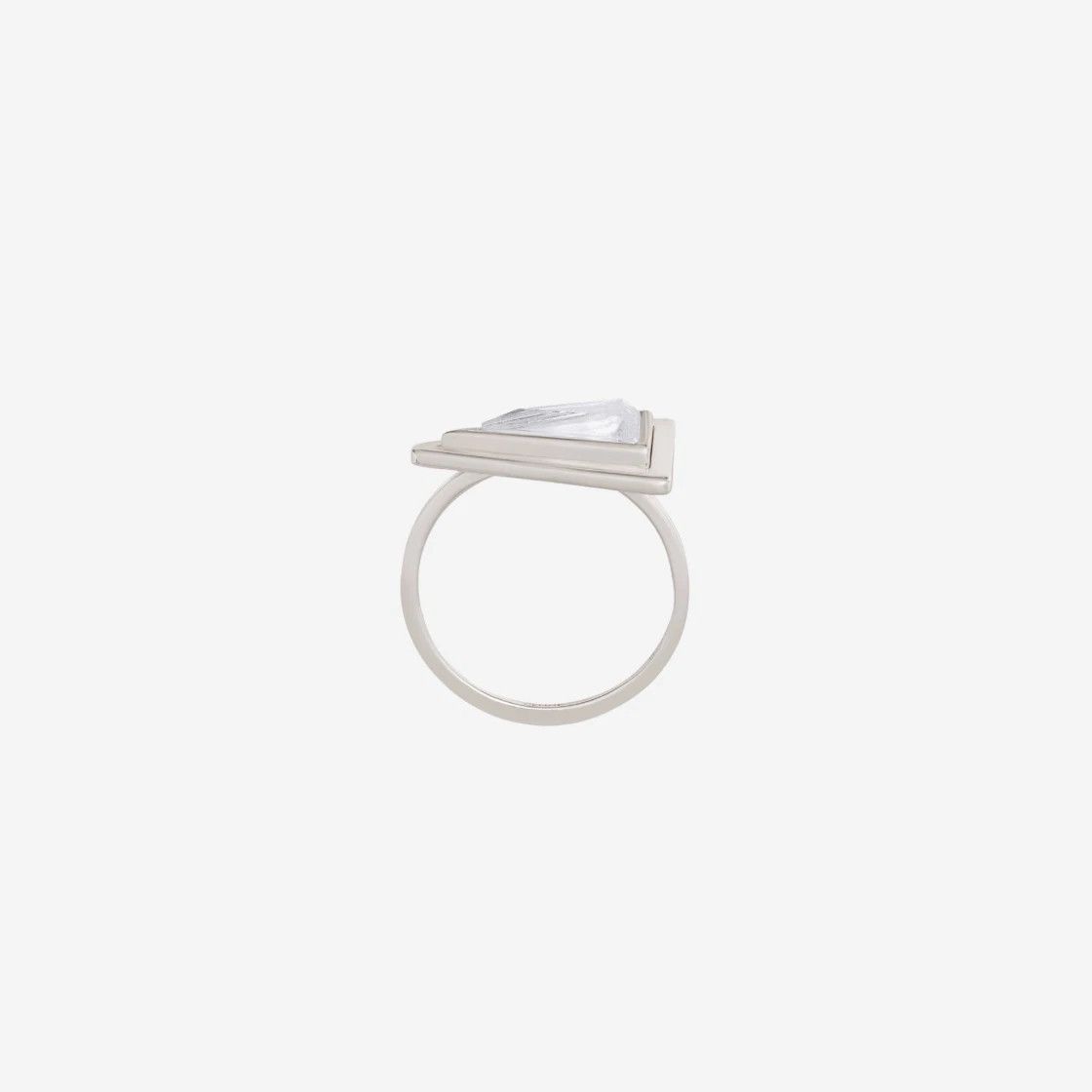 Celine o1bcso1str1024 Size: OS / Triangle Ring in Crystal Size ONE SIZE - 2 Thumbnail