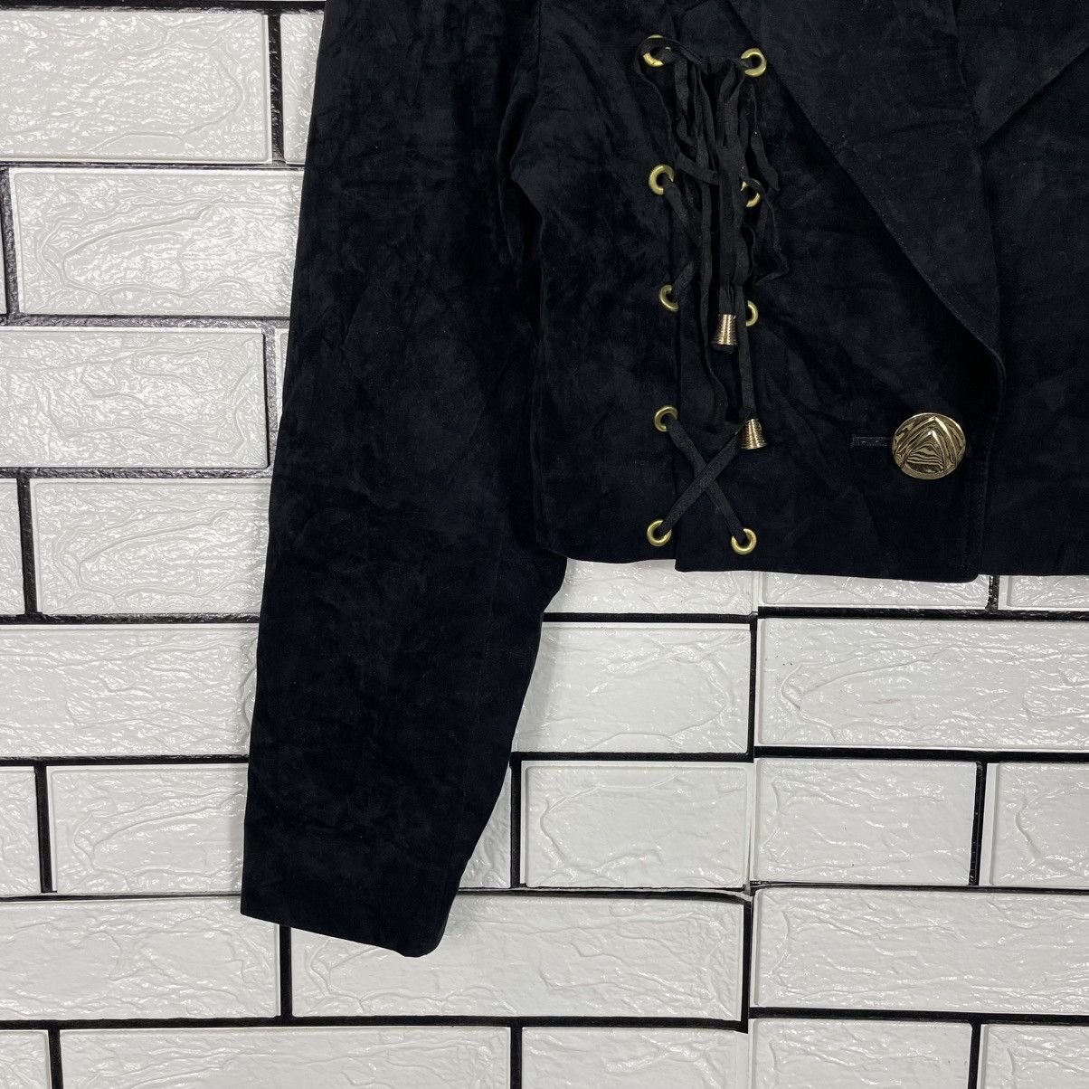 Japanese Brand Cosmic Ray Crop Jacket Size S / US 4 / IT 40 - 3 Thumbnail