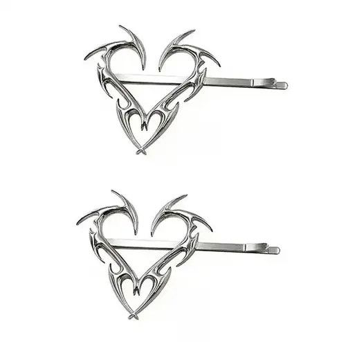Japanese Brand × Other 2pcs Silver hair clip Size ONE SIZE - 4 Thumbnail