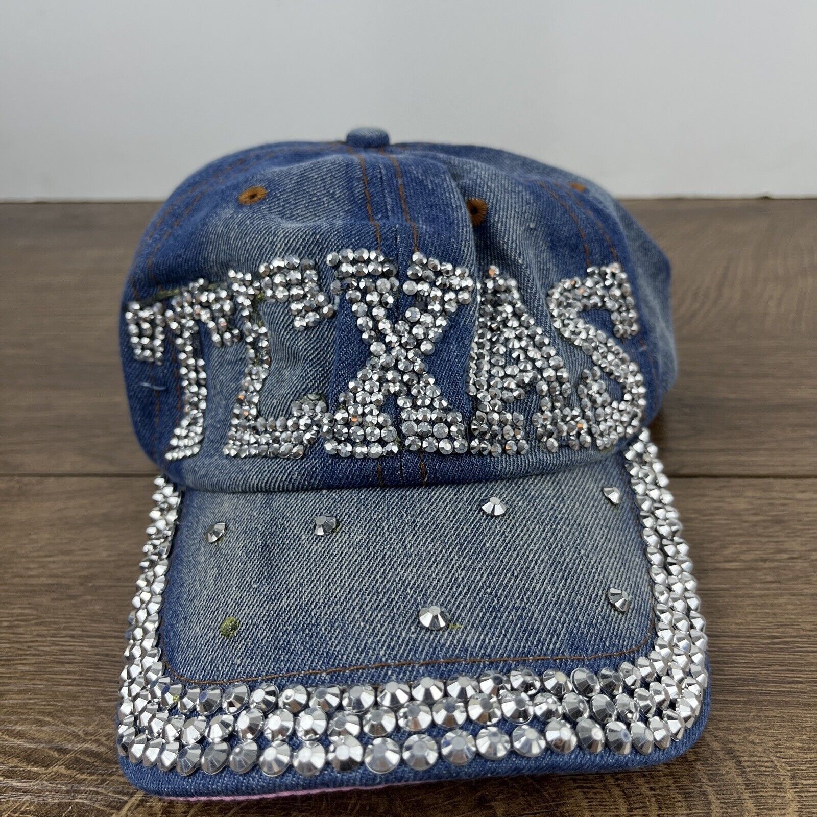 Other Texas Hat Texas Blue Jean Hat Texas Blue Hat Adjustable Adul Size ONE SIZE - 5 Thumbnail