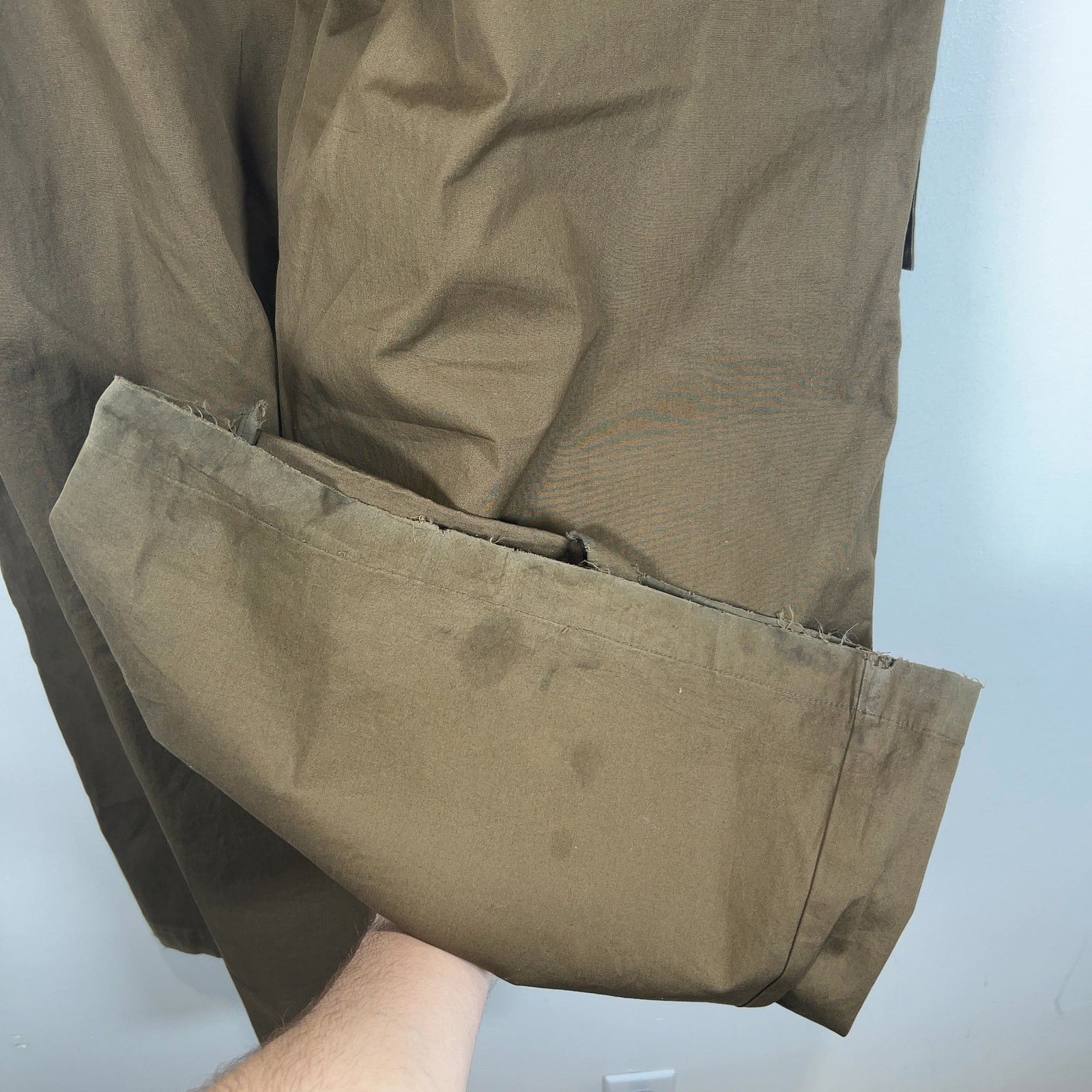 Rick Owens Rick Owens FW24 Porterville 'Bean' Double Bela Cargo Pants Size US 34 / EU 50 - 8 Thumbnail