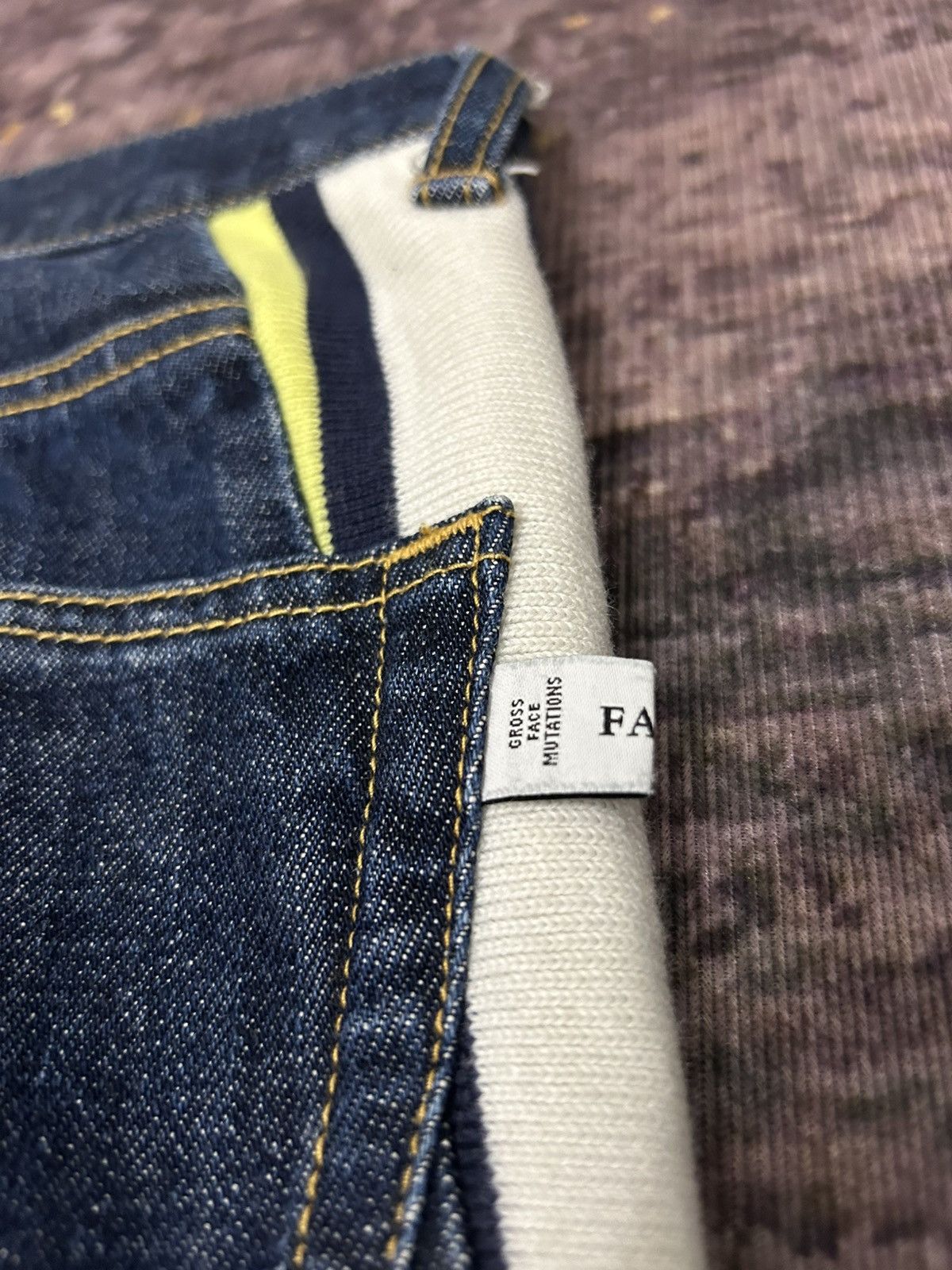 Facetasm Japanese Brand Facetasm Denim Pants Size US 31 - 8 Thumbnail