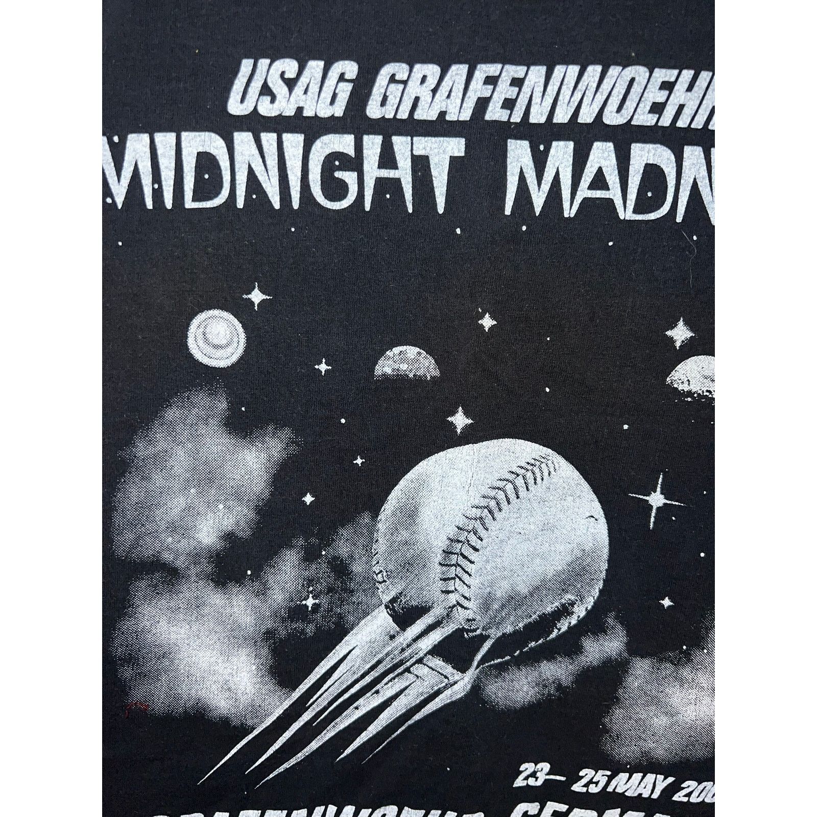 Fruit Of The Loom Vintage Baseball Shirt USAG Grafrenwoehr Germany Tee 2008 2X Size US XXL / EU 58 / 5 - 4 Thumbnail