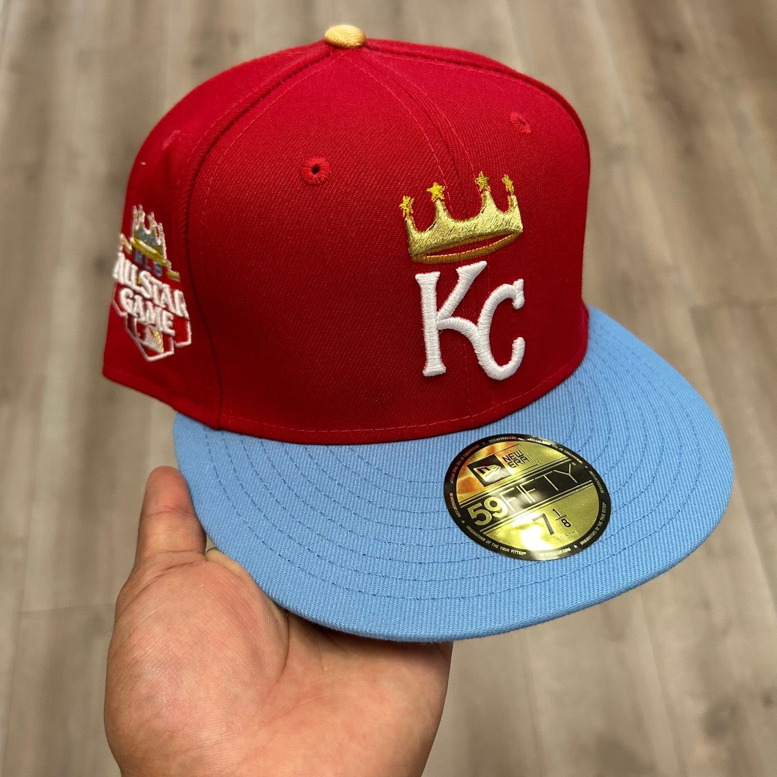 New Era New Era Kansas City Royals Mr. Krabs Fitted Hat 7 1/8 Size ONE SIZE - 1 Thumbnail