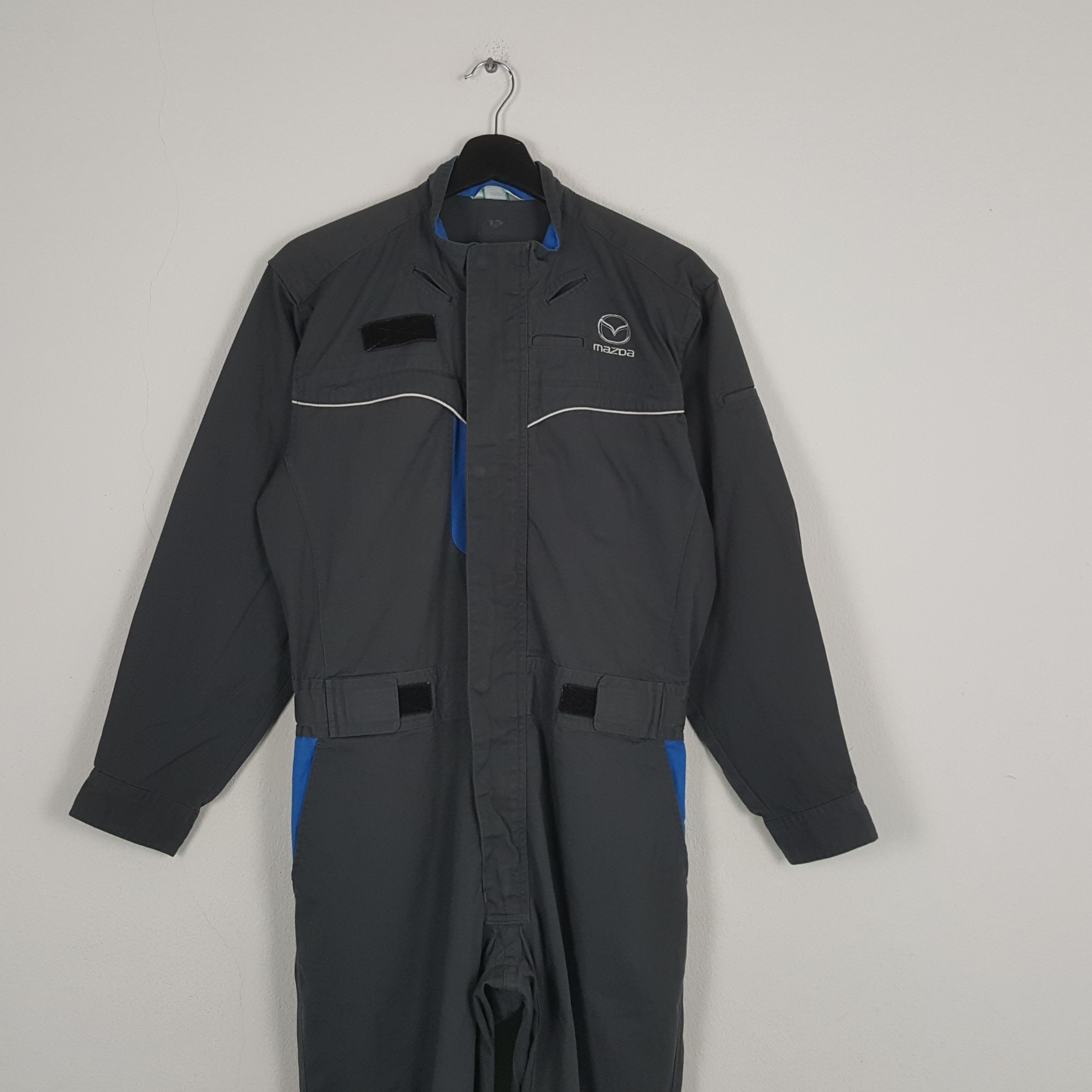 Vintage Mazda Racing Workwear Motorsports Coverall Jacket RR18 Size US M / EU 48-50 / 2 - 5 Thumbnail