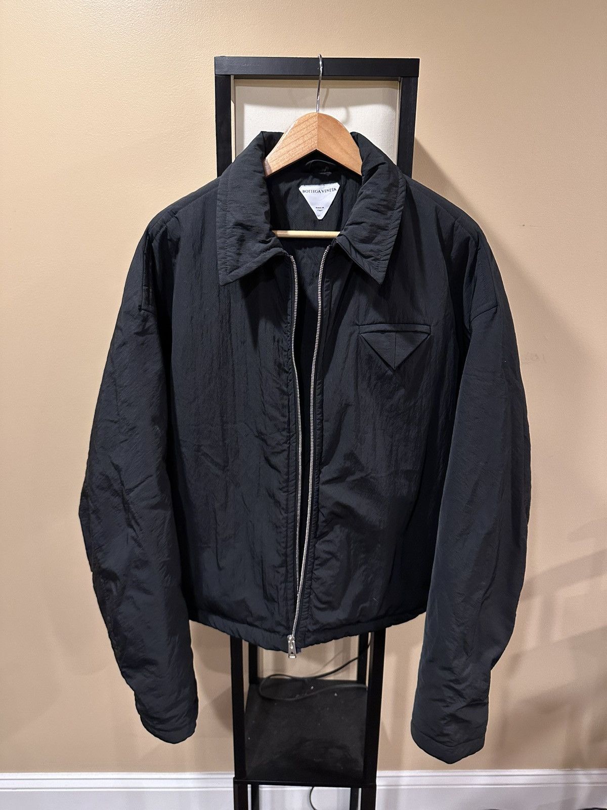Bottega Veneta Bottega Veneta Tech Nylon Blouson Zip Padded Twill Jacket Size US XL / EU 56 / 4 - 2 Thumbnail
