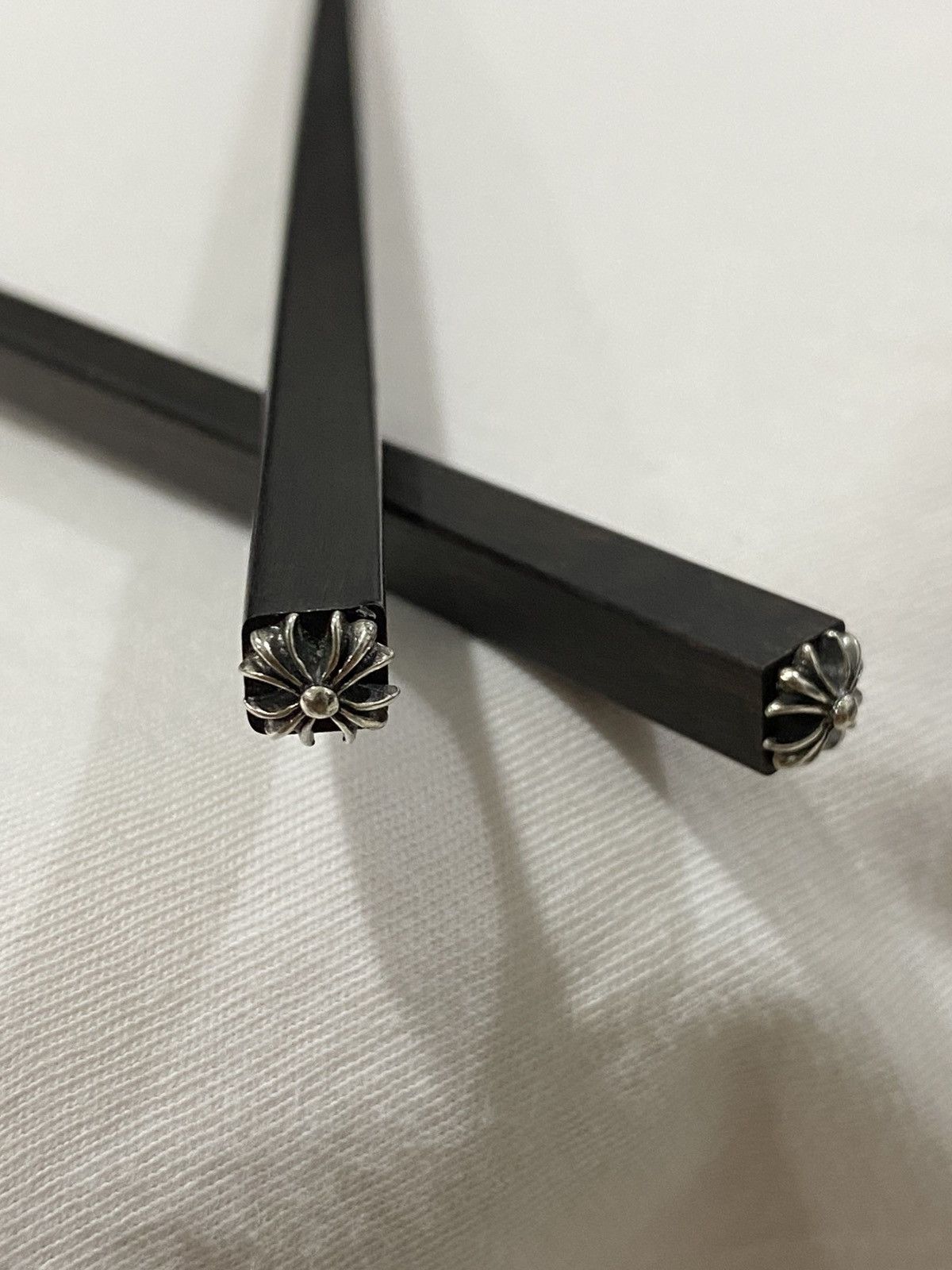 Chrome Hearts Chrome Hearts Silver Chop Stick Size ONE SIZE - 11 Thumbnail