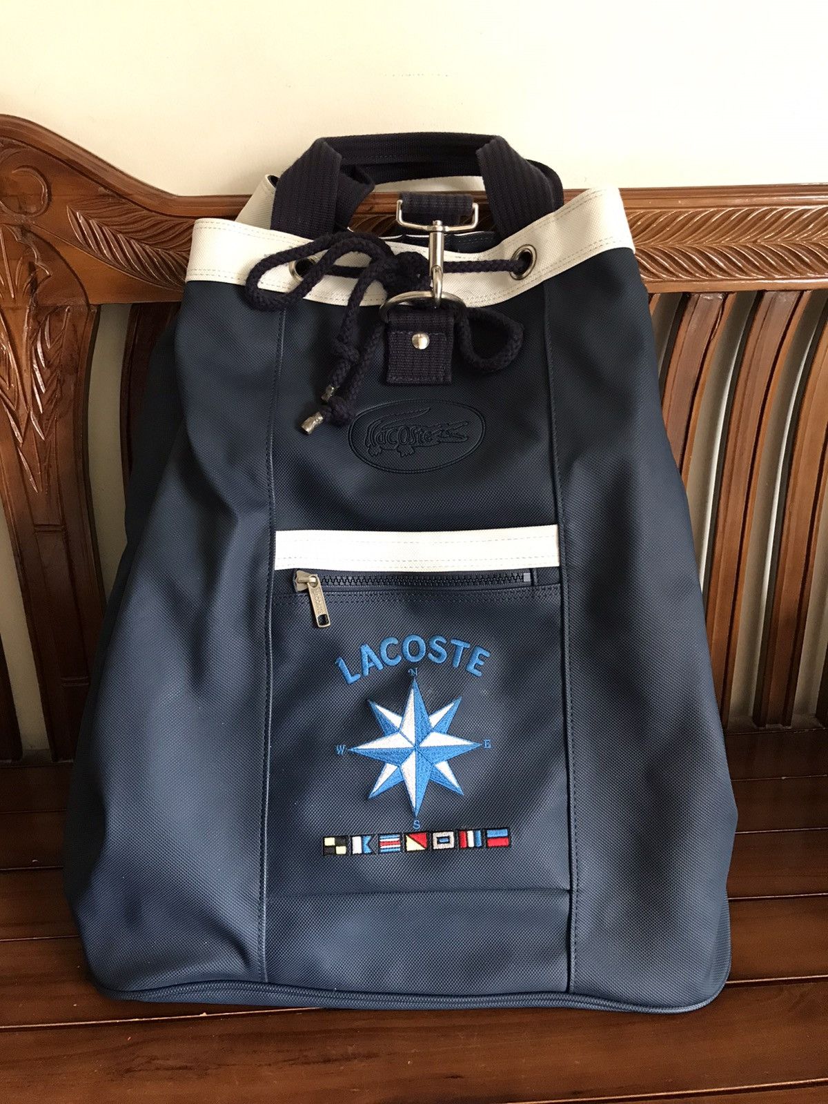 Lacoste × Vintage Lacoste Sailing Gear Bag Size ONE SIZE - 1 Thumbnail
