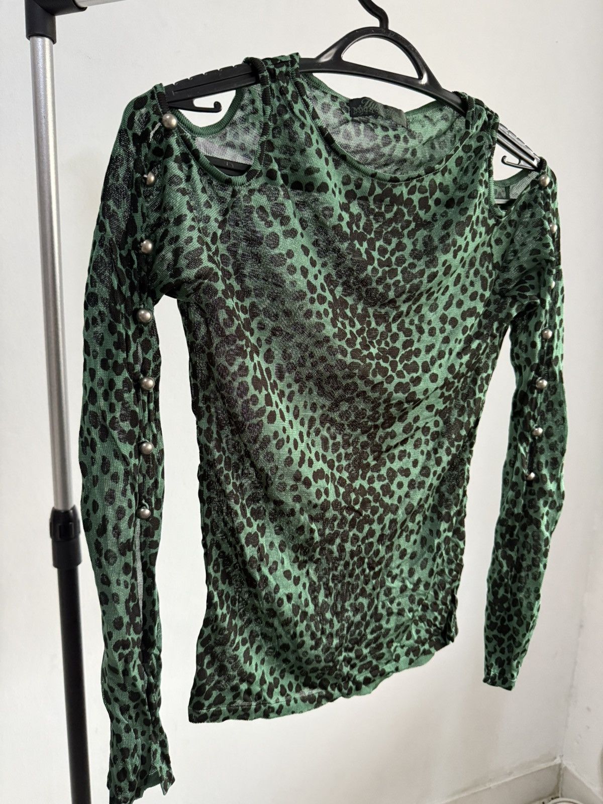 Hysteric Glamour Hysteric Glamour green leopard print long-sleeve Size S / US 4 / IT 40 - 5 Thumbnail