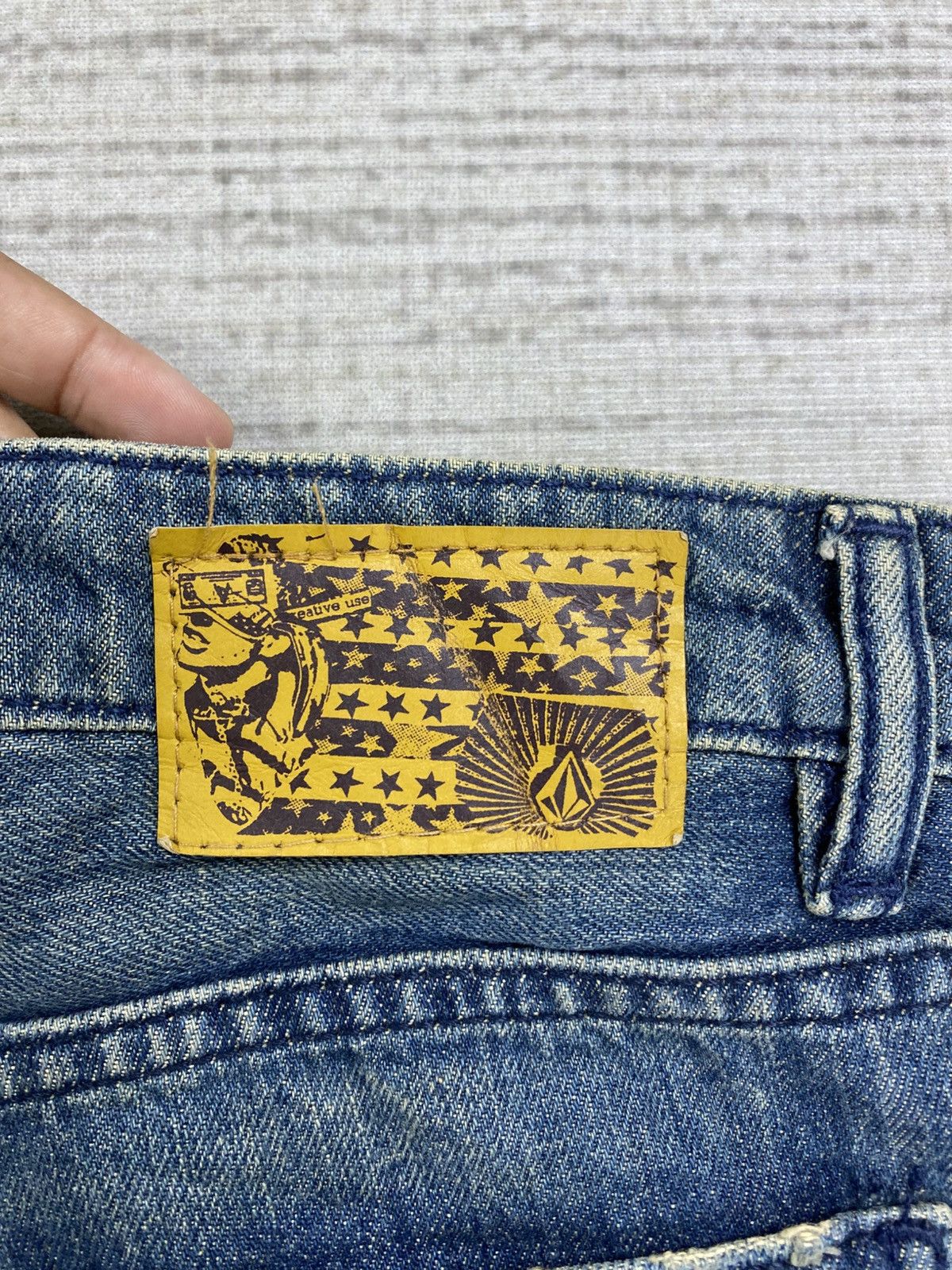 Le Grande Bleu (L.G.B.) × Vintage × Volcom Vintage Flared Volcom Liberated Bootcut Style Denim Pants Size US 30 / EU 46 - 15 Thumbnail