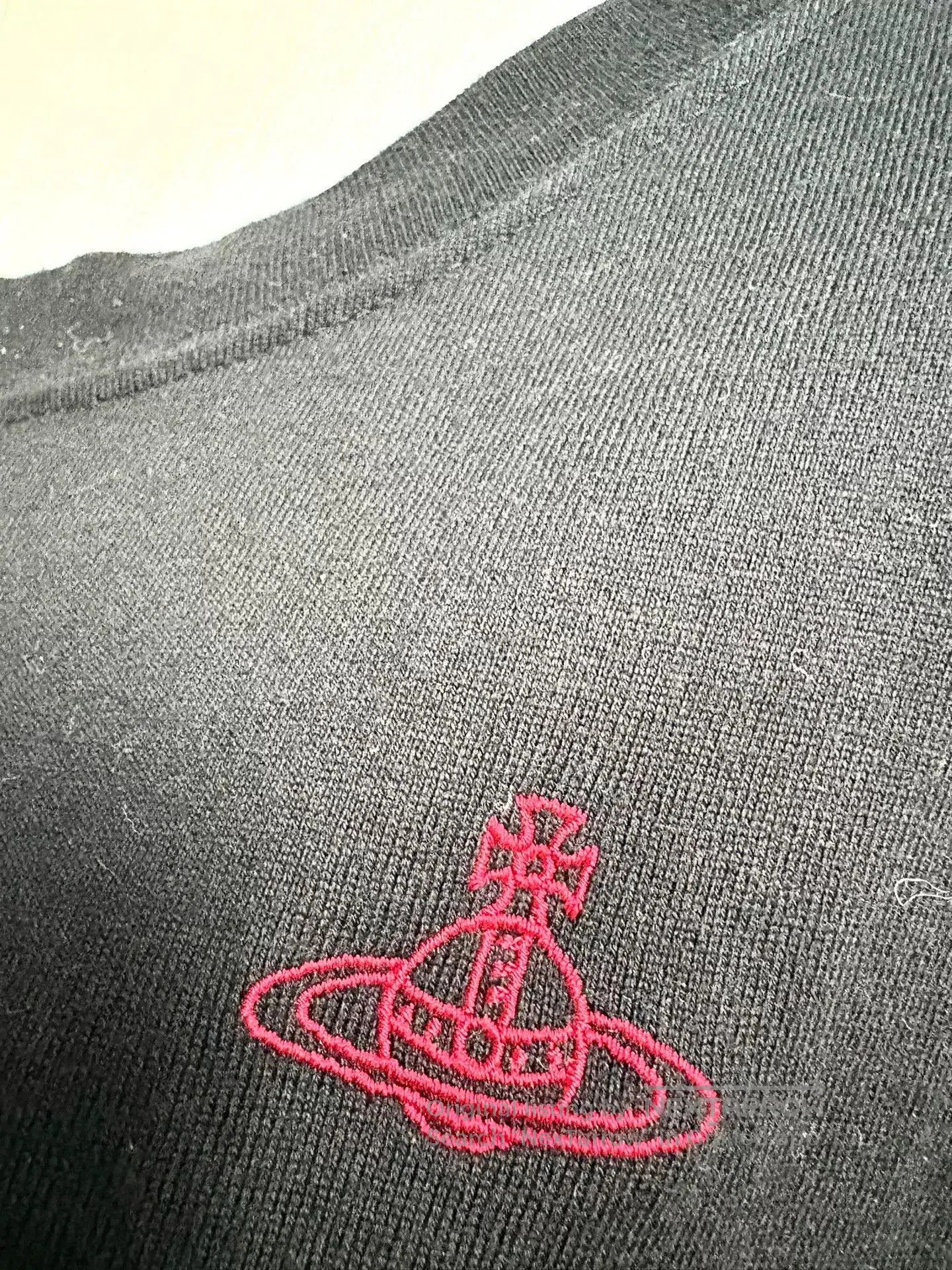 Vivienne Westwood Vivienne Westwood Red Saturn Black Mesh T. Size M / US 6-8 / IT 42-44 - 7 Thumbnail