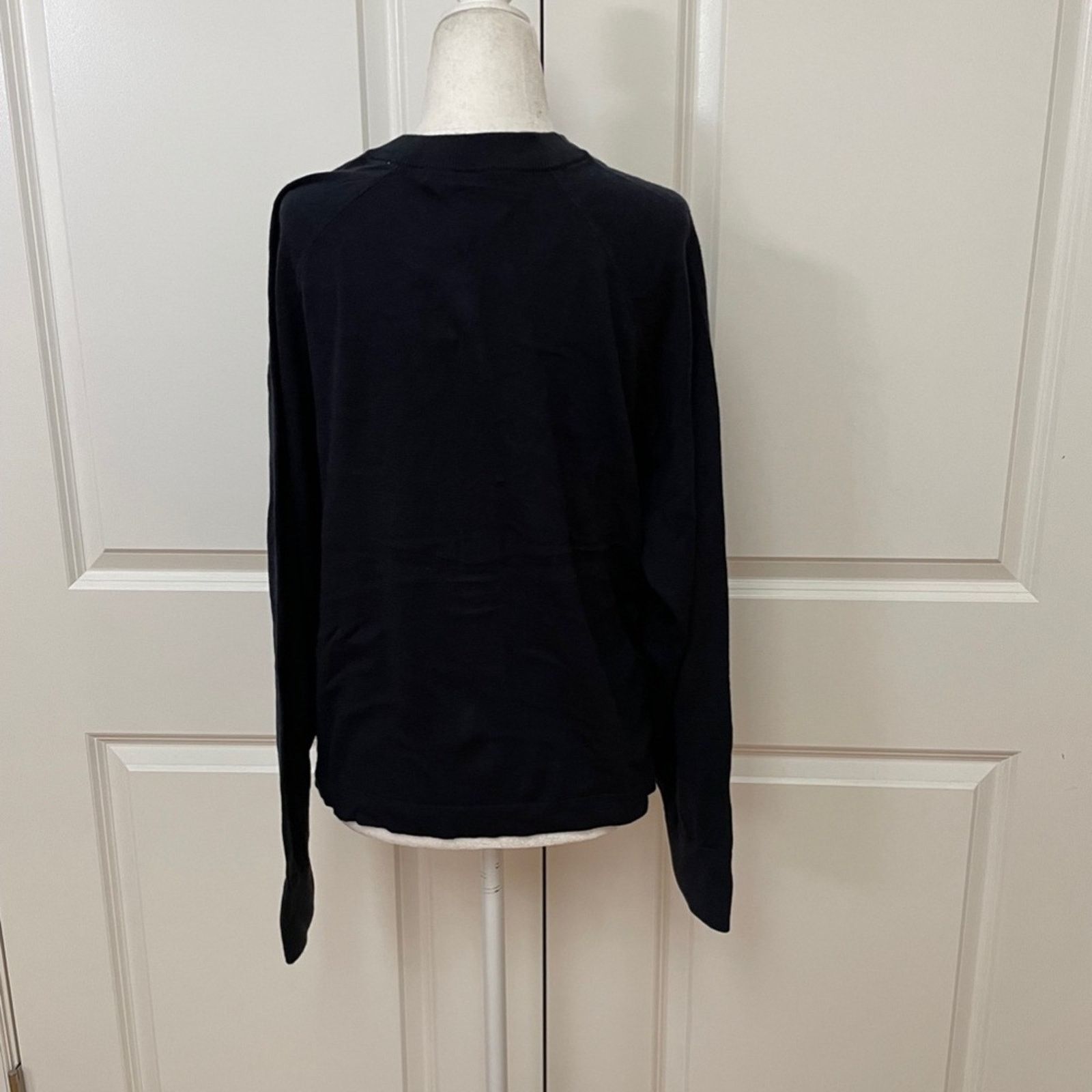 360Cashmere 360 CASHMERE Lennox Henley Cashmere Sweater Size L / US 10 / IT 46 - 4 Thumbnail