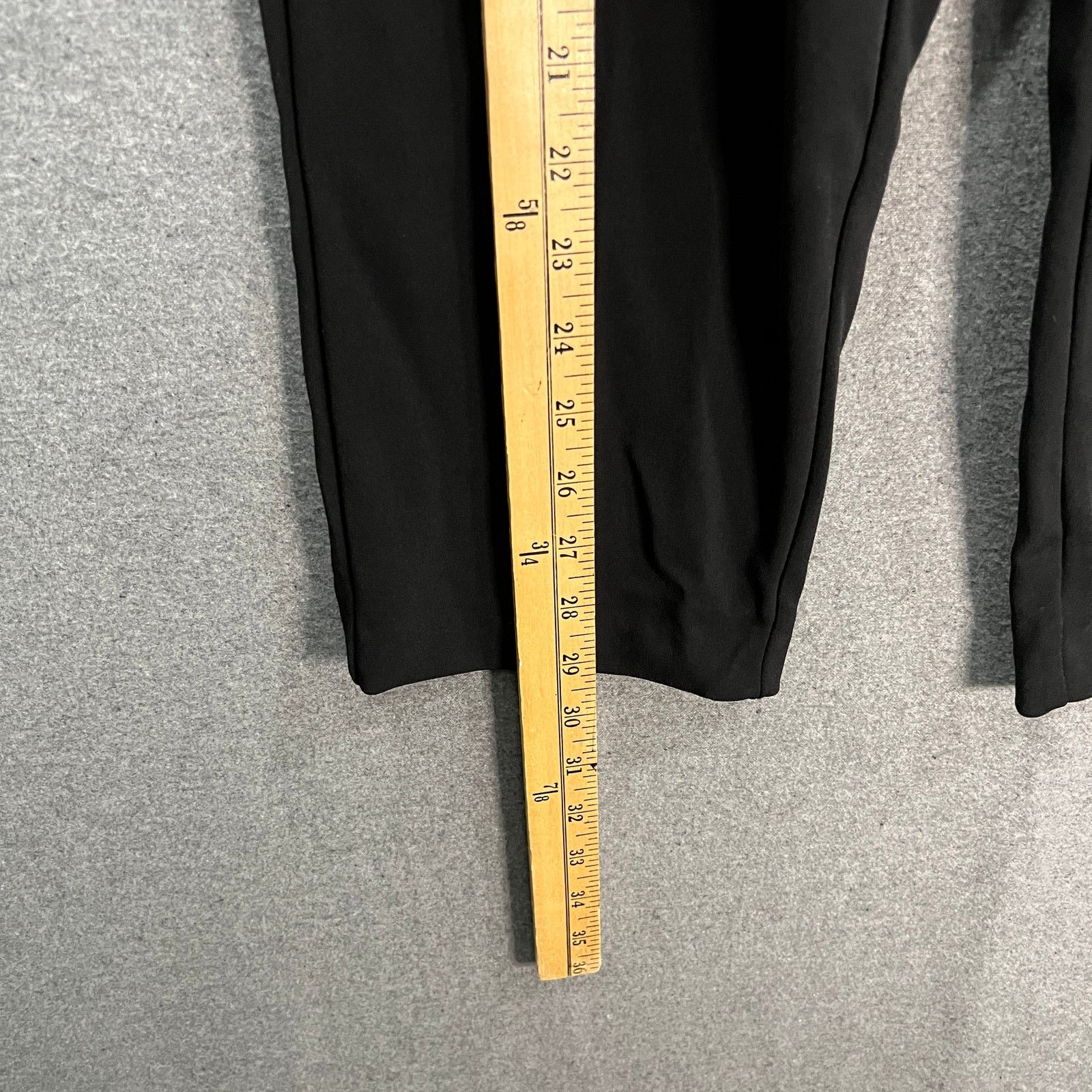 Other Susan Graver Petite LK Fusion Pull-On Crop Pant Black Size 27" / US 4 / IT 40 - 4 Thumbnail