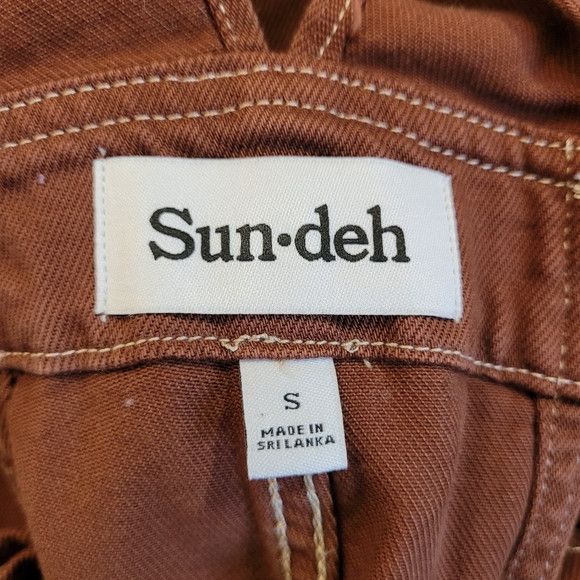 Aritzia Aritzia Sun-deh Brown Dungarees Overalls - Size S Size 28" / US 6 / IT 42 - 7 Thumbnail