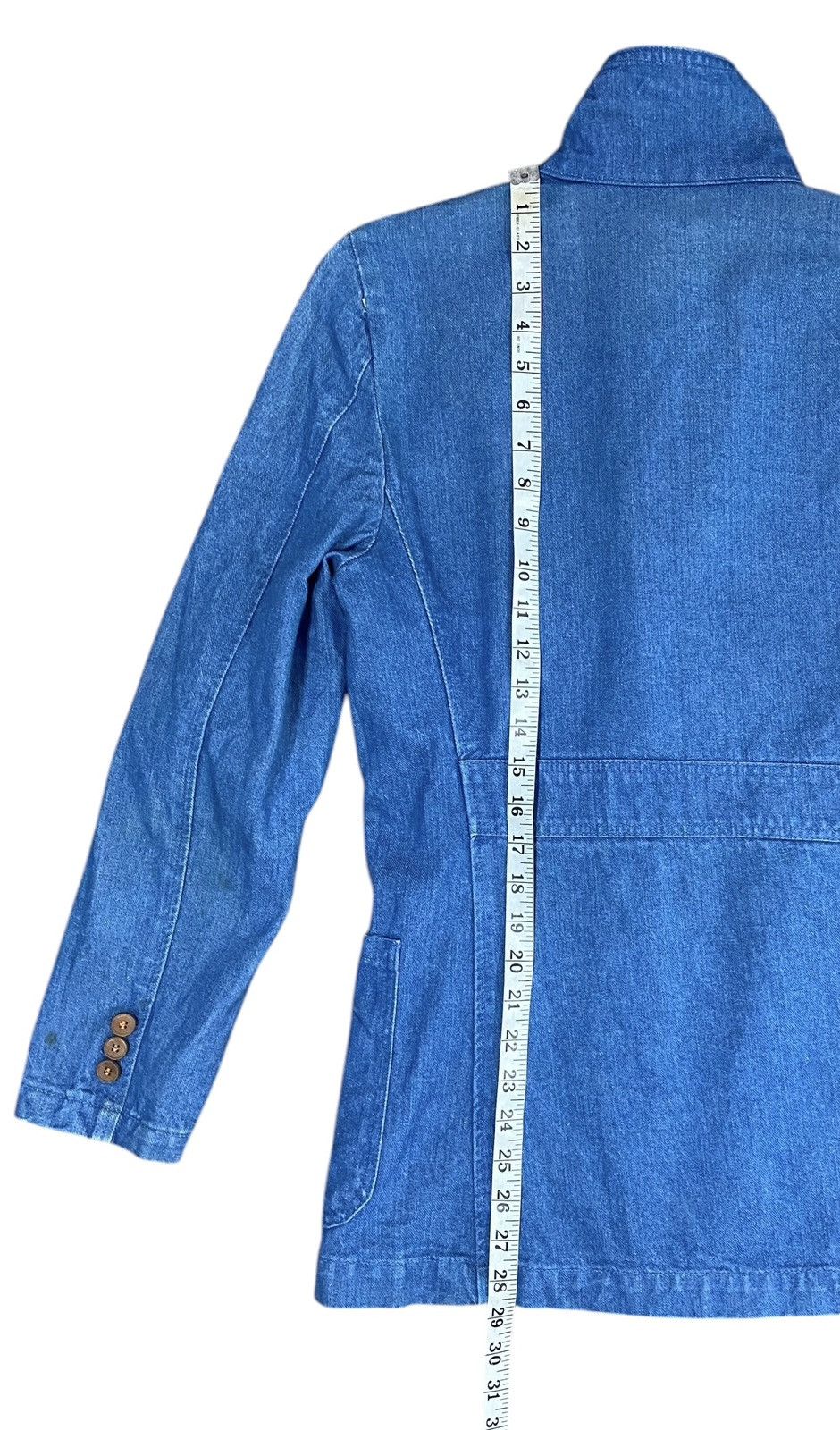 Vintage Vintage BOBSON Denim Blue Chore Jacket (M) Size US M / EU 48-50 / 2 - 22 Thumbnail
