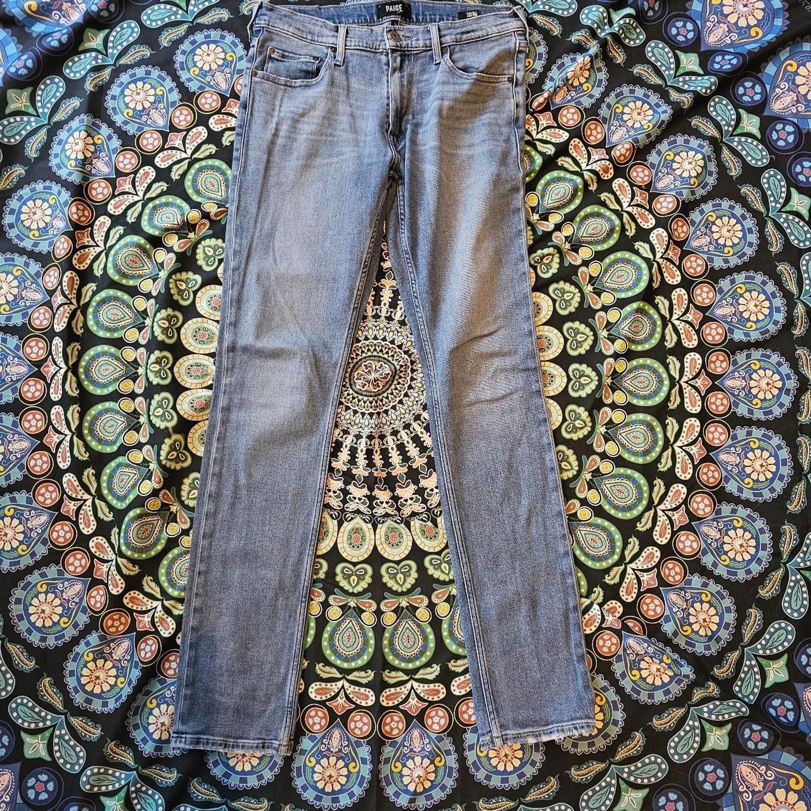 Paige PAIGE Men's Blue Jeans Size US 31 - 1 Thumbnail