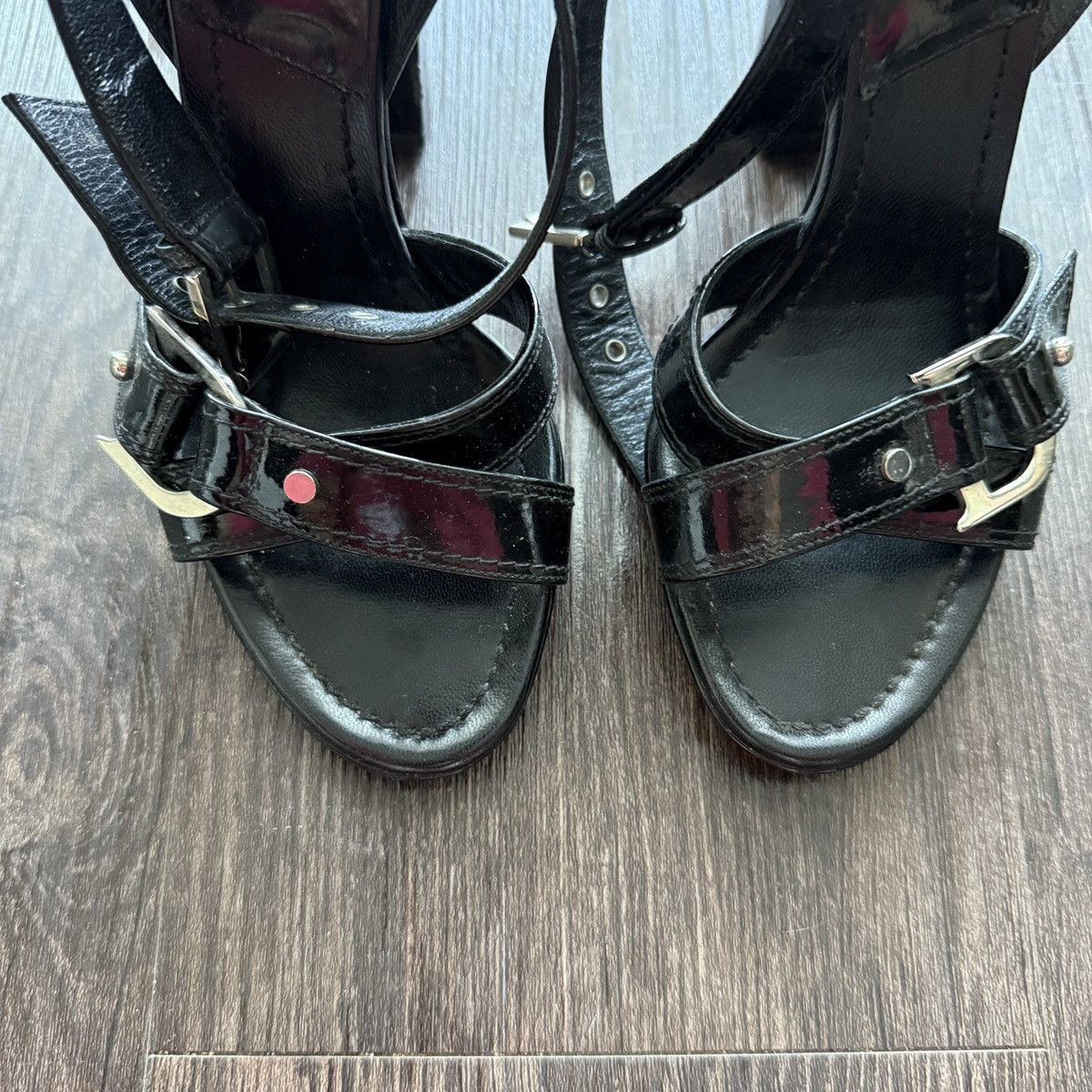 Dior Vintage Black Dior Heels Size US 6.5 / IT 36.5 - 3 Thumbnail