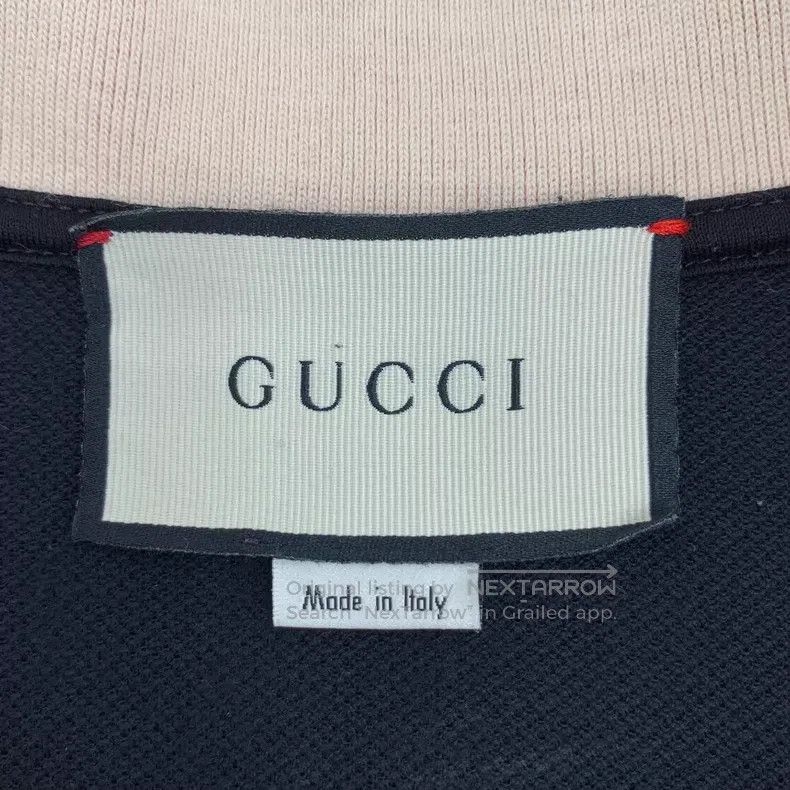 Gucci Gucci Black side stripe logo letter cotton lapel single-br Size US M / EU 48-50 / 2 - 5 Thumbnail