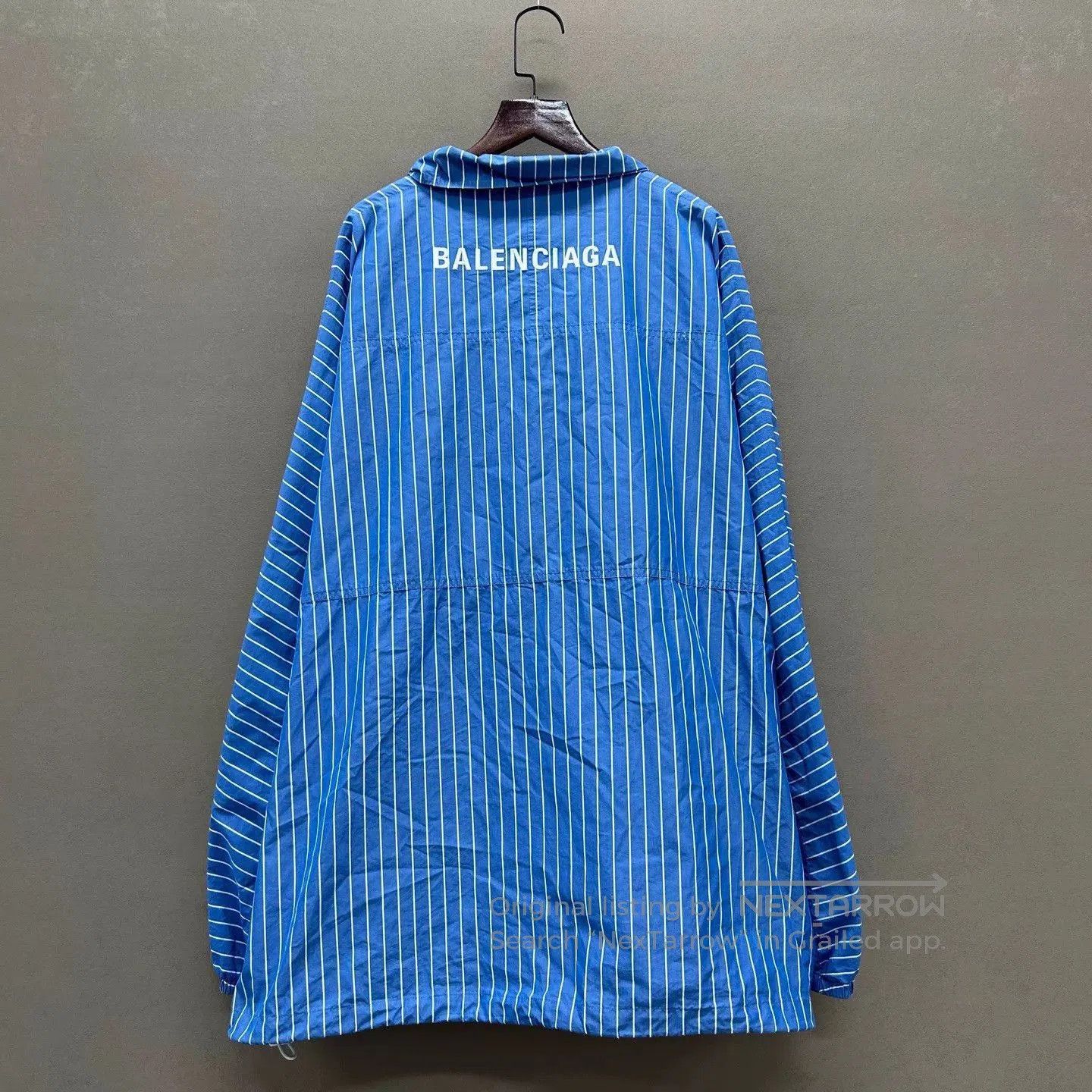 Balenciaga Blue Striped Zip. Size US S / EU 44-46 / 1 - 2 Thumbnail