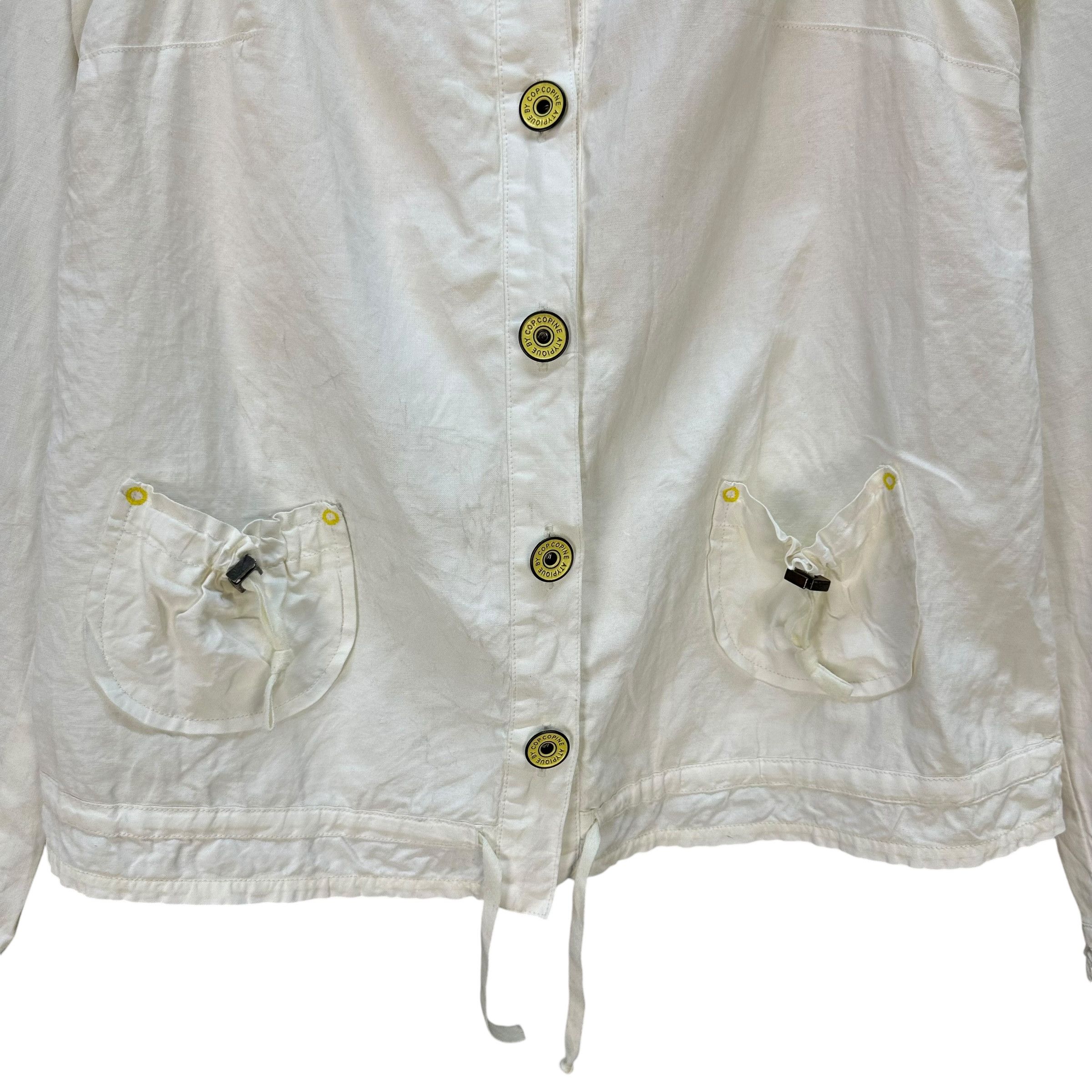 Cop Copine COP COPINE Kangaroo Blouson Button Hoodie Jacket #A68-1635 Size S / US 4 / IT 40 - 4 Thumbnail