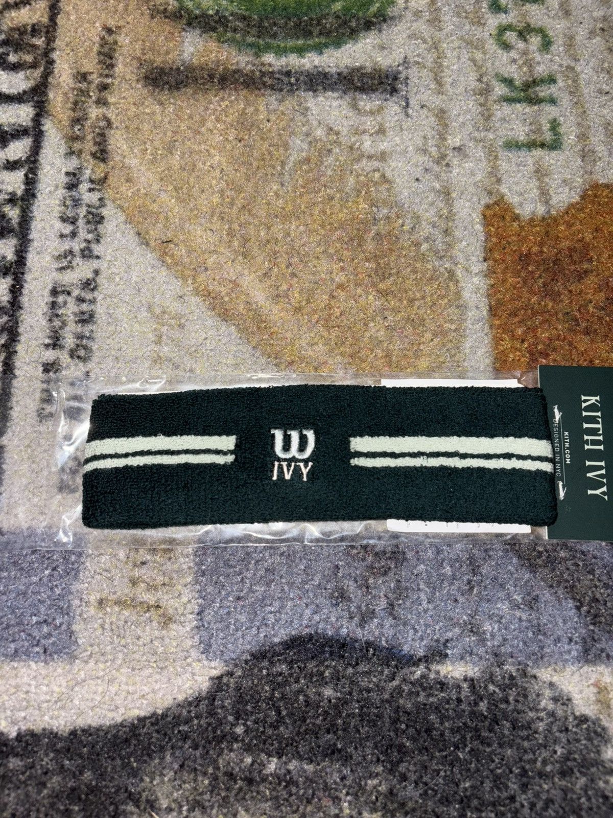 Kith × Wilson Kith Ivy Wilson Classic Terry Stripe Headband Size ONE SIZE - 1 Thumbnail