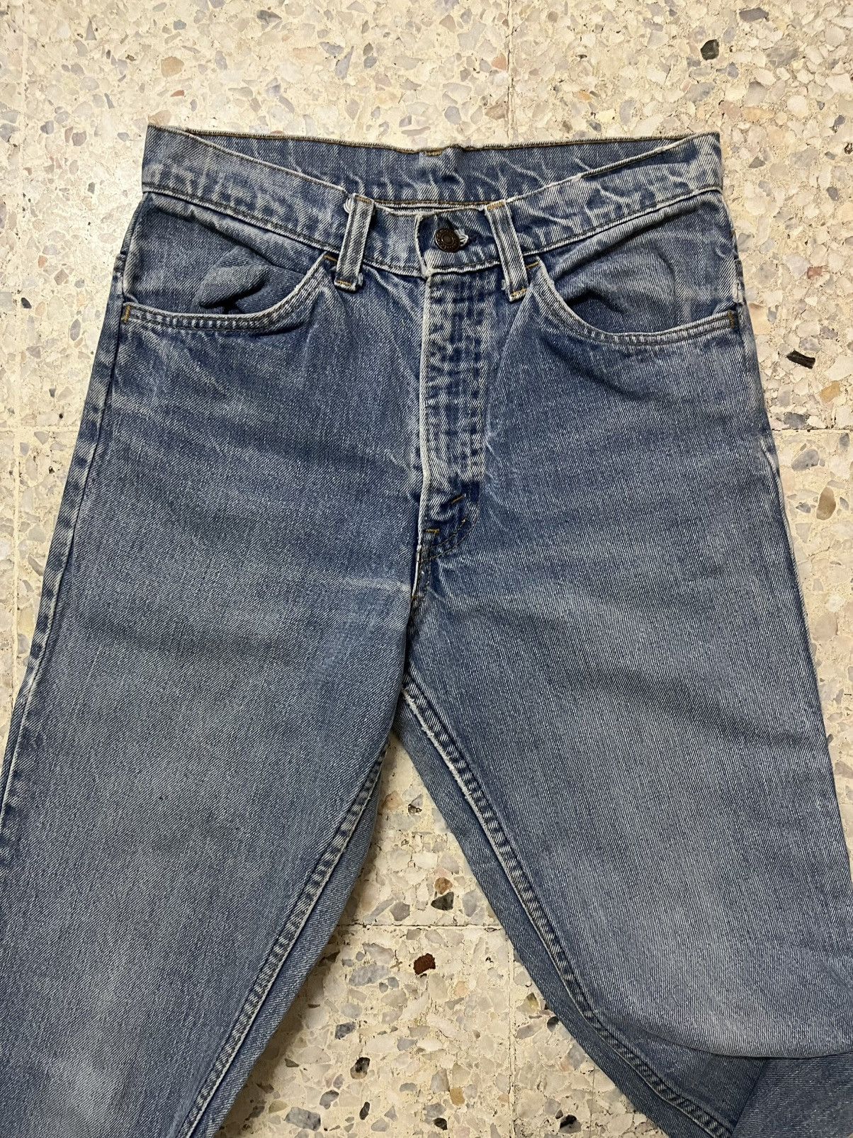 Levi's Vintage 70s levis 646 bell bottom light blue wash Size US 28 / EU 44 - 9 Thumbnail