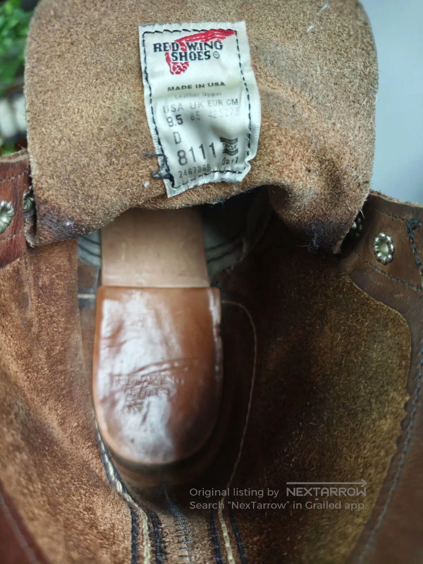 Red Wing Red Wing 8111 Work Boots. Size US 9.5 / EU 42-43 - 8 Thumbnail