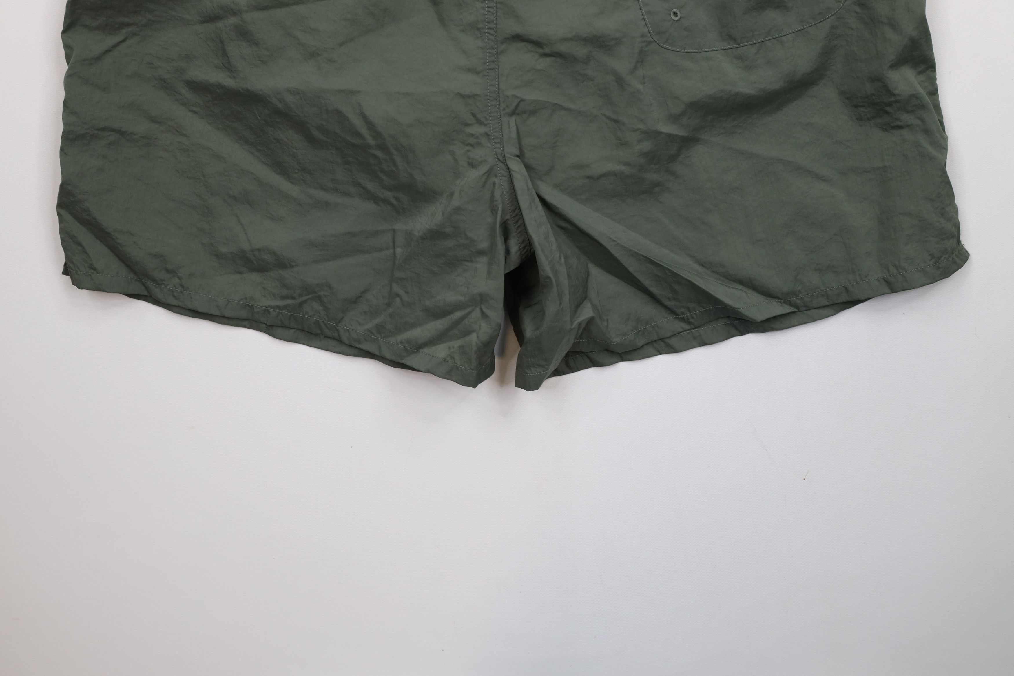 Columbia × Vintage Vintage 90s Columbia Lined Above Knee Shorts Baggies Green Size US 36 / EU 52 - 13 Thumbnail