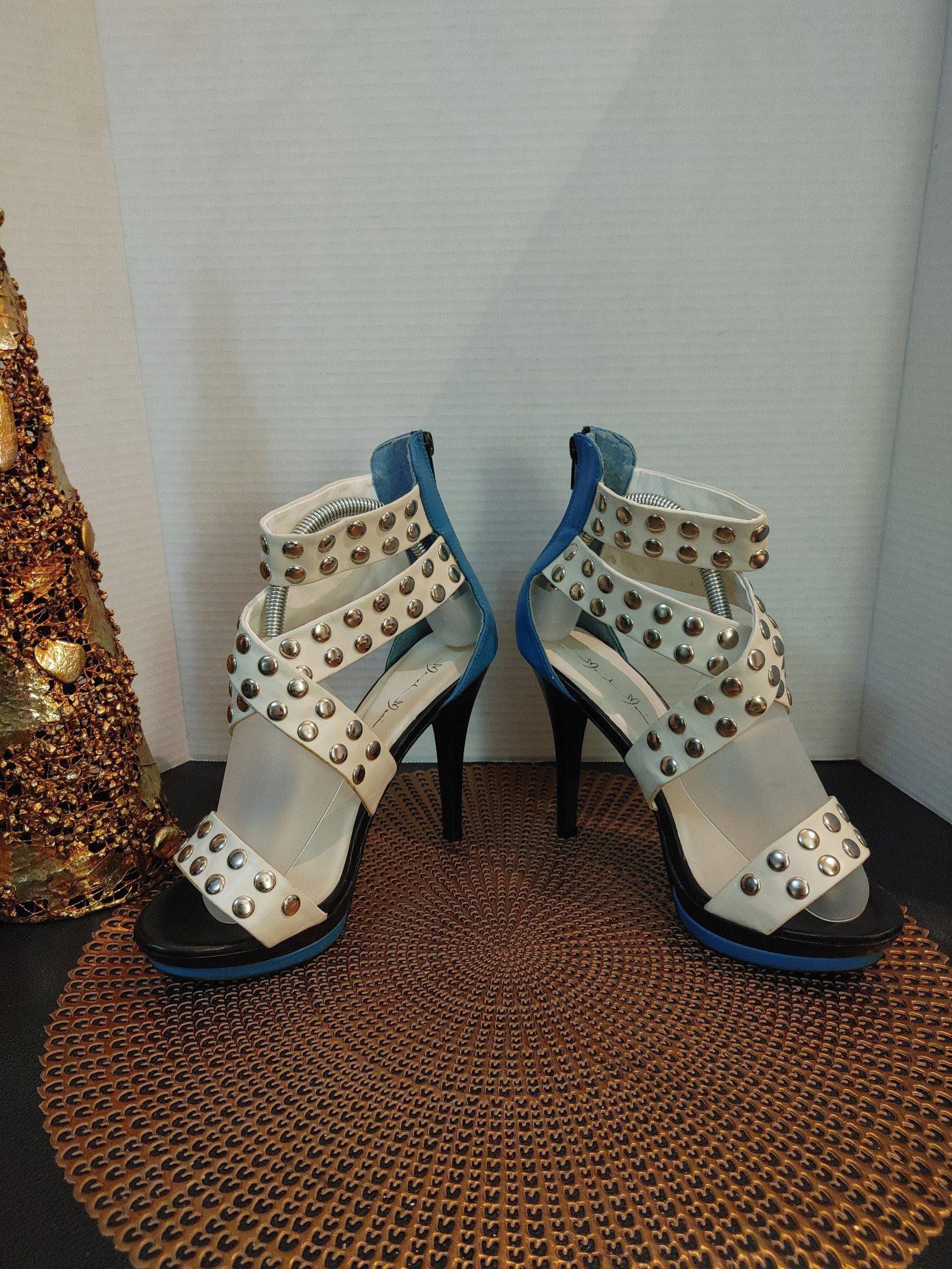 Designer Marichi Maui Stilettos Size 8.5 Size US 8.5 / IT 38.5 - 4 Thumbnail
