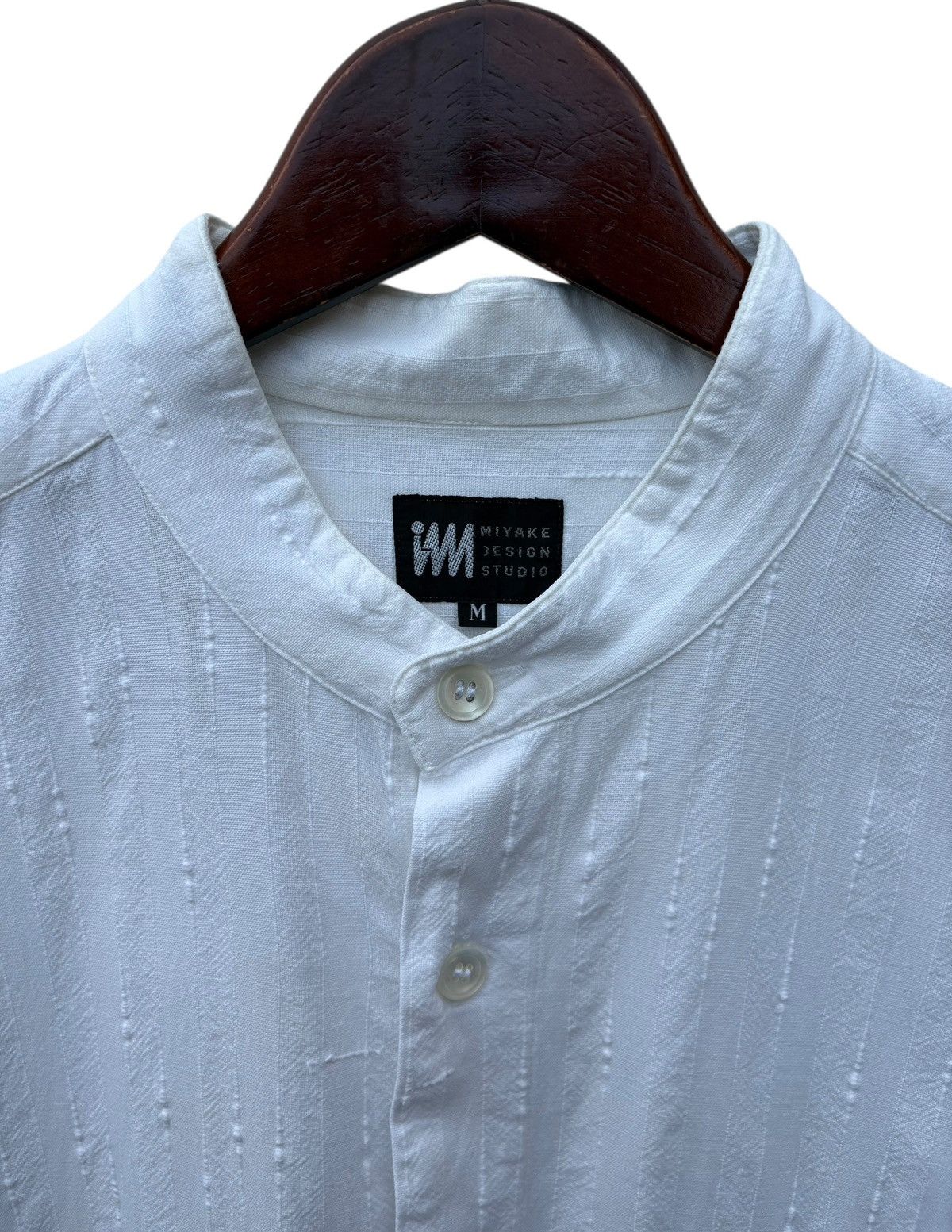 Issey Miyake Issey Miyake Design Studio White Button Up Shirt Size US M / EU 48-50 / 2 - 3 Thumbnail