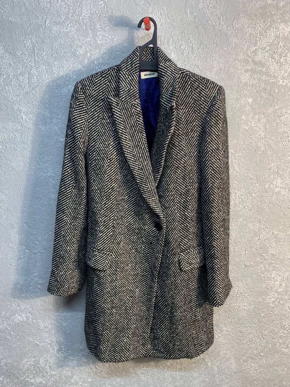 Zadig & Voltaire 🔥RRP 900$🔥 Zadig & Voltaire Vicka Tweed Metallic Wool Coat M Size M / US 6-8 / IT 42-44 - 1 Thumbnail