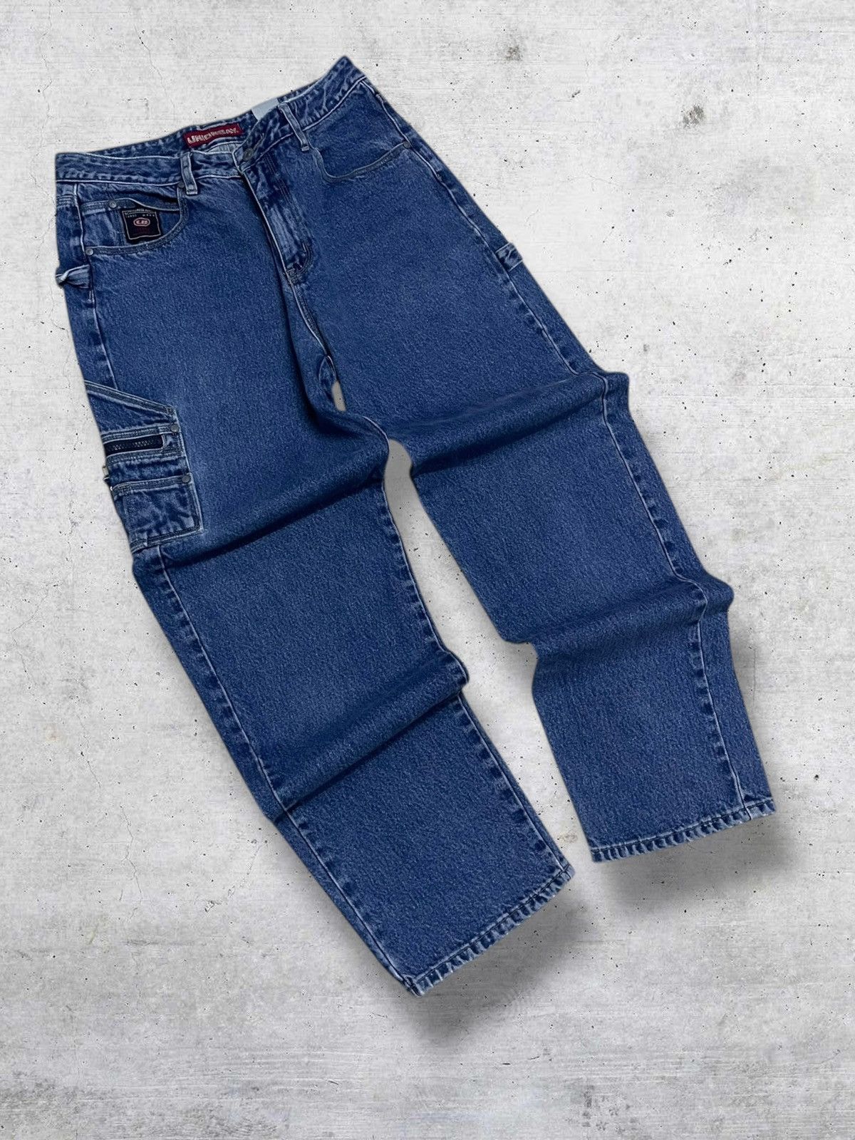 Japanese Brand VINTAGE UNION BAY JAPAN DESIGNER 90S CARPENTER BAGGY DENIM Size US 30 / EU 46 - 2 Thumbnail