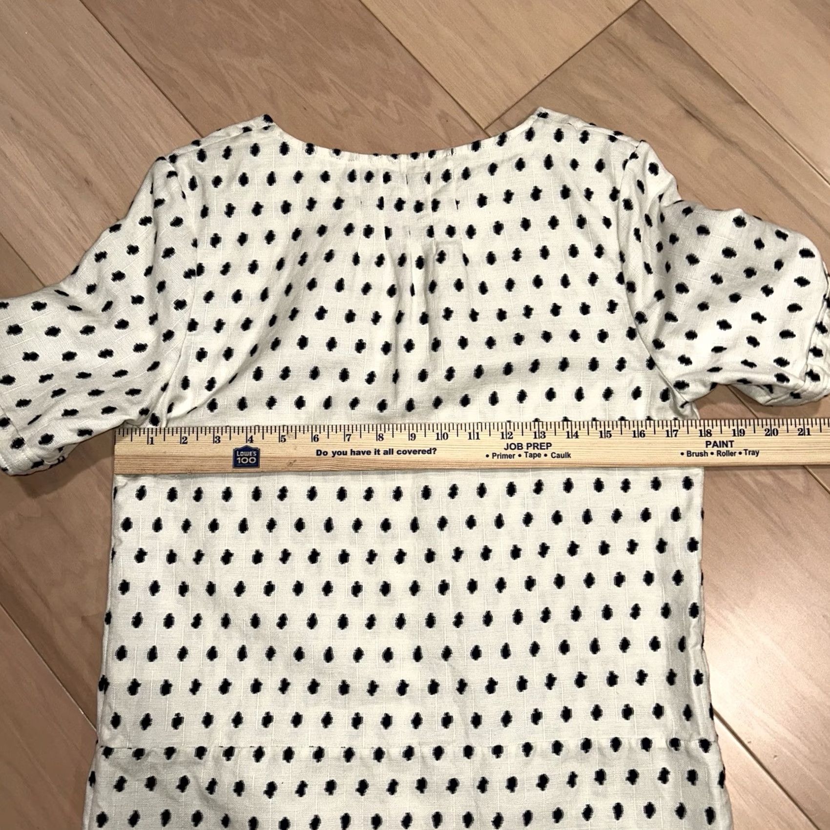 A.P.C. A.P.C. Atelier Napoli Ivory Polka Dot Knit Dress Women’s Small Size S / US 4 / IT 40 - 6 Thumbnail