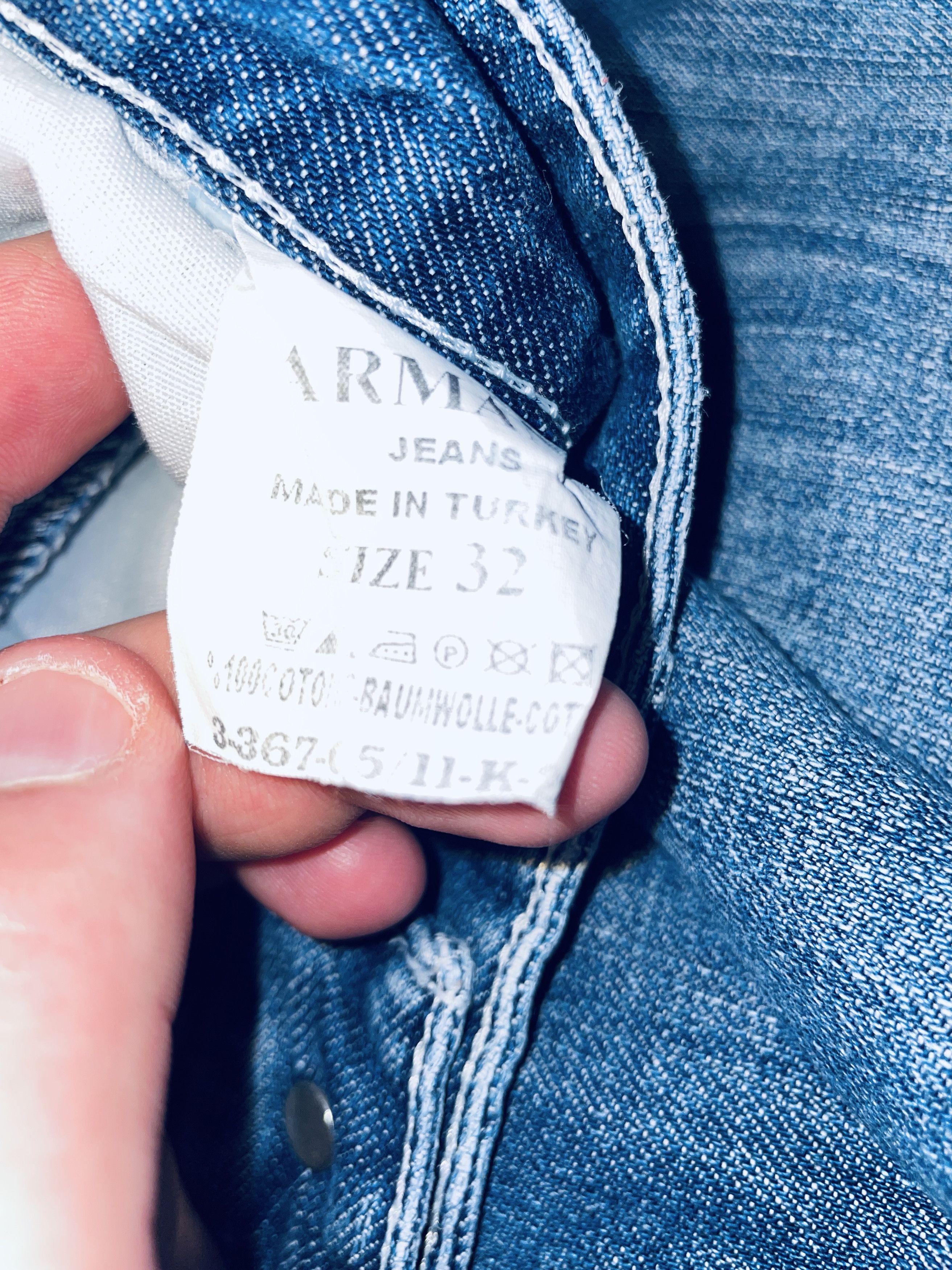 Emporio Armani 👖 49,90 € – Emporio Armani Jeans Größe L Size US 34 / EU 50 - 3 Thumbnail