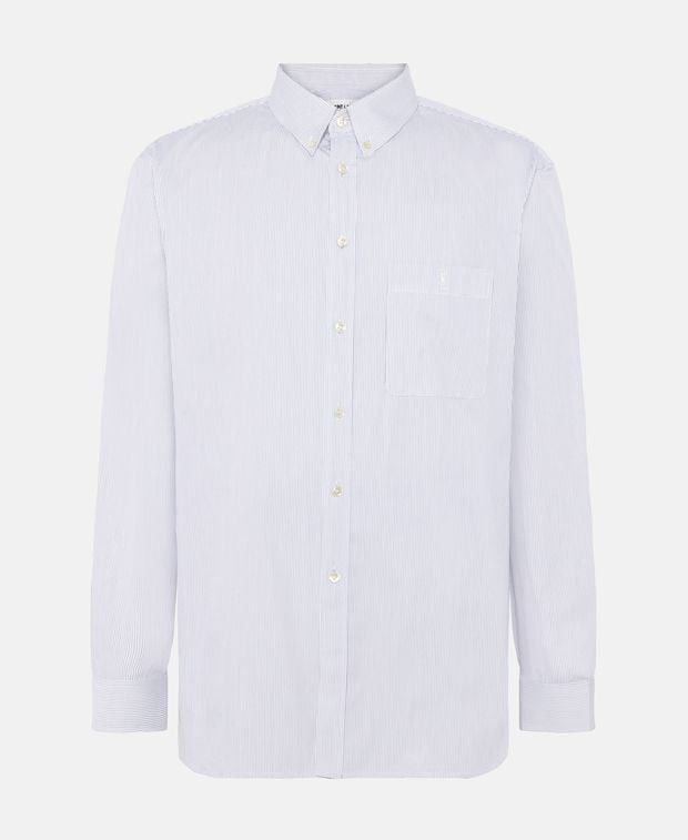 Saint Laurent Paris Long-sleeved shirt Size US M / EU 48-50 / 2 - 1 Thumbnail