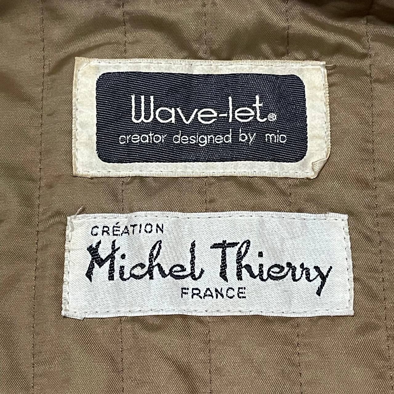 Vintage Vintage Michel Thierry France Wool Leather Part Jacket Size US M / EU 48-50 / 2 - 8 Thumbnail