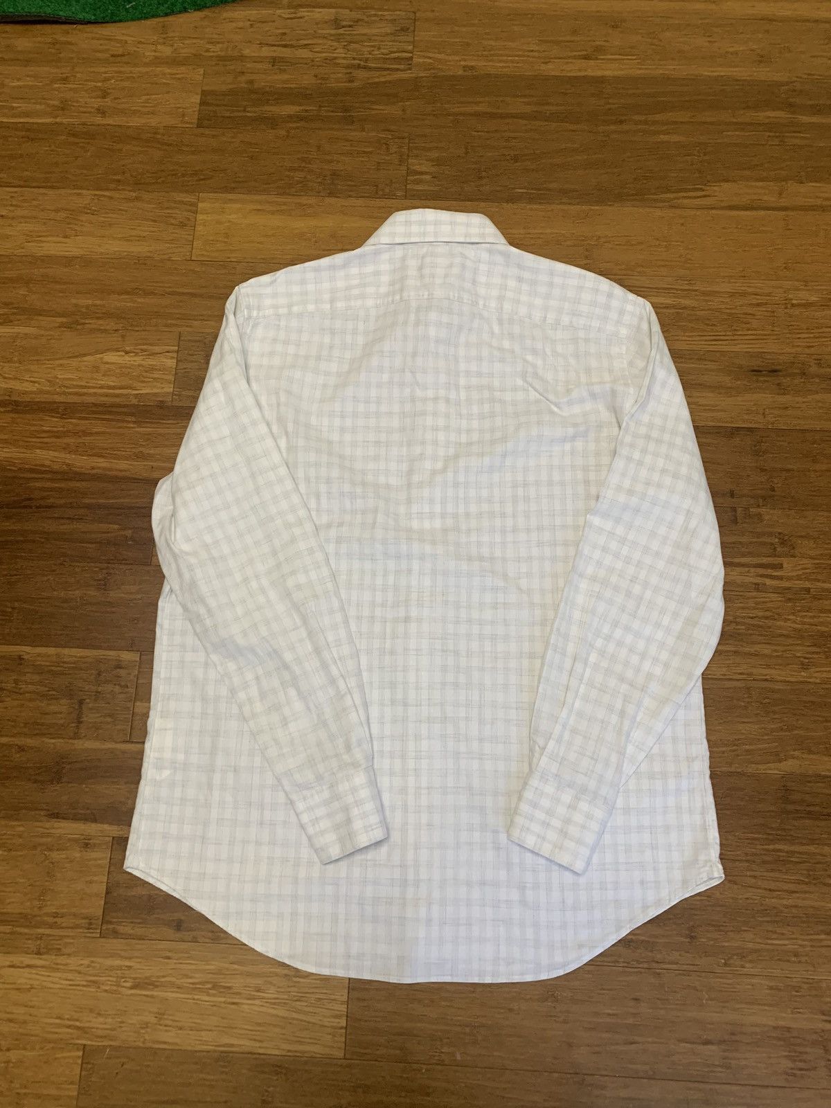 Suitsupply SuitSupply Egyptian Cotton Long Sleeve Button Up Shirt 17/43 Size US XL / EU 56 / 4 - 4 Thumbnail