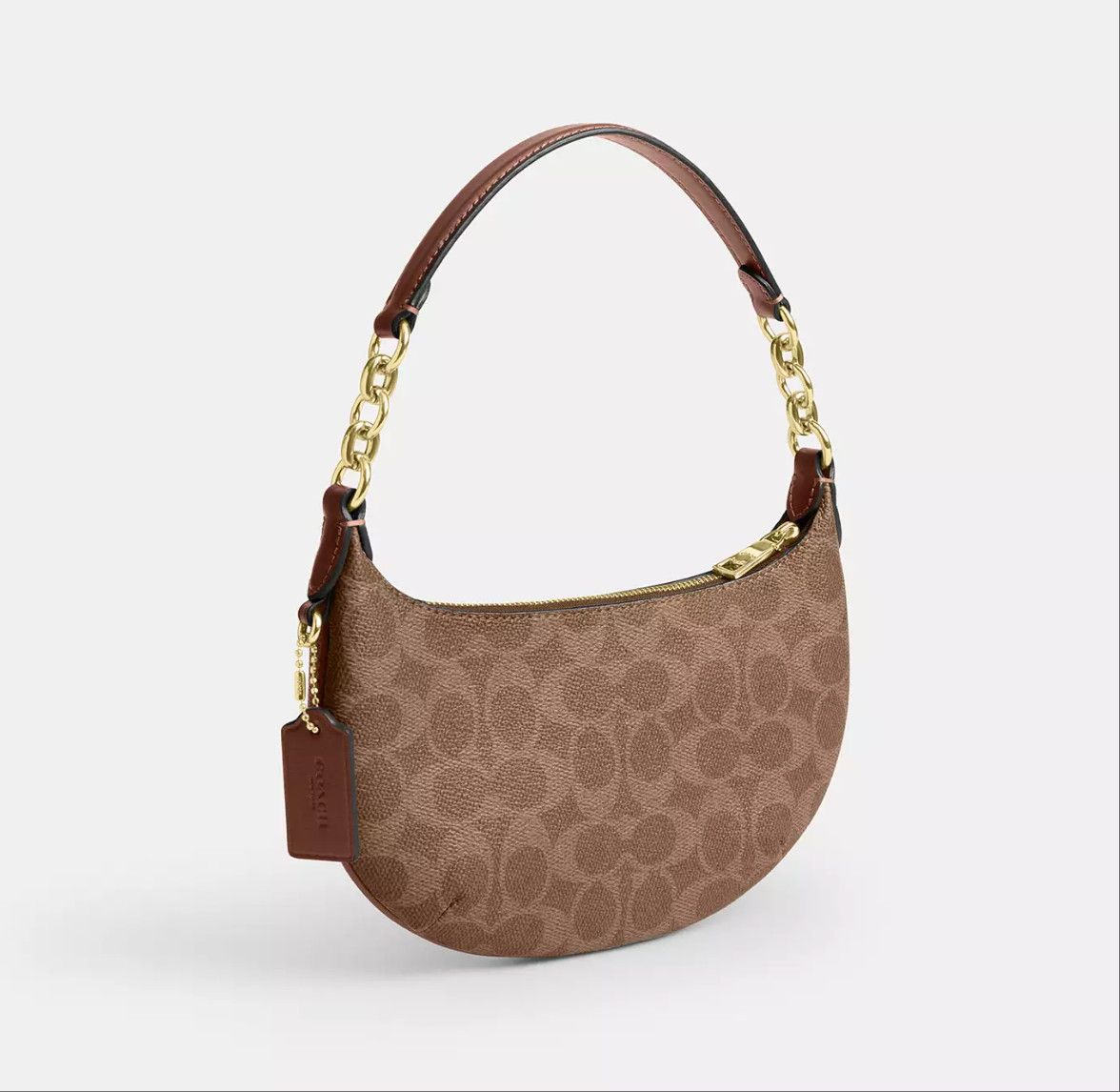 Coach Mini Payton Bag In Signature Canvas CEL06 Size ONE SIZE - 9 Thumbnail