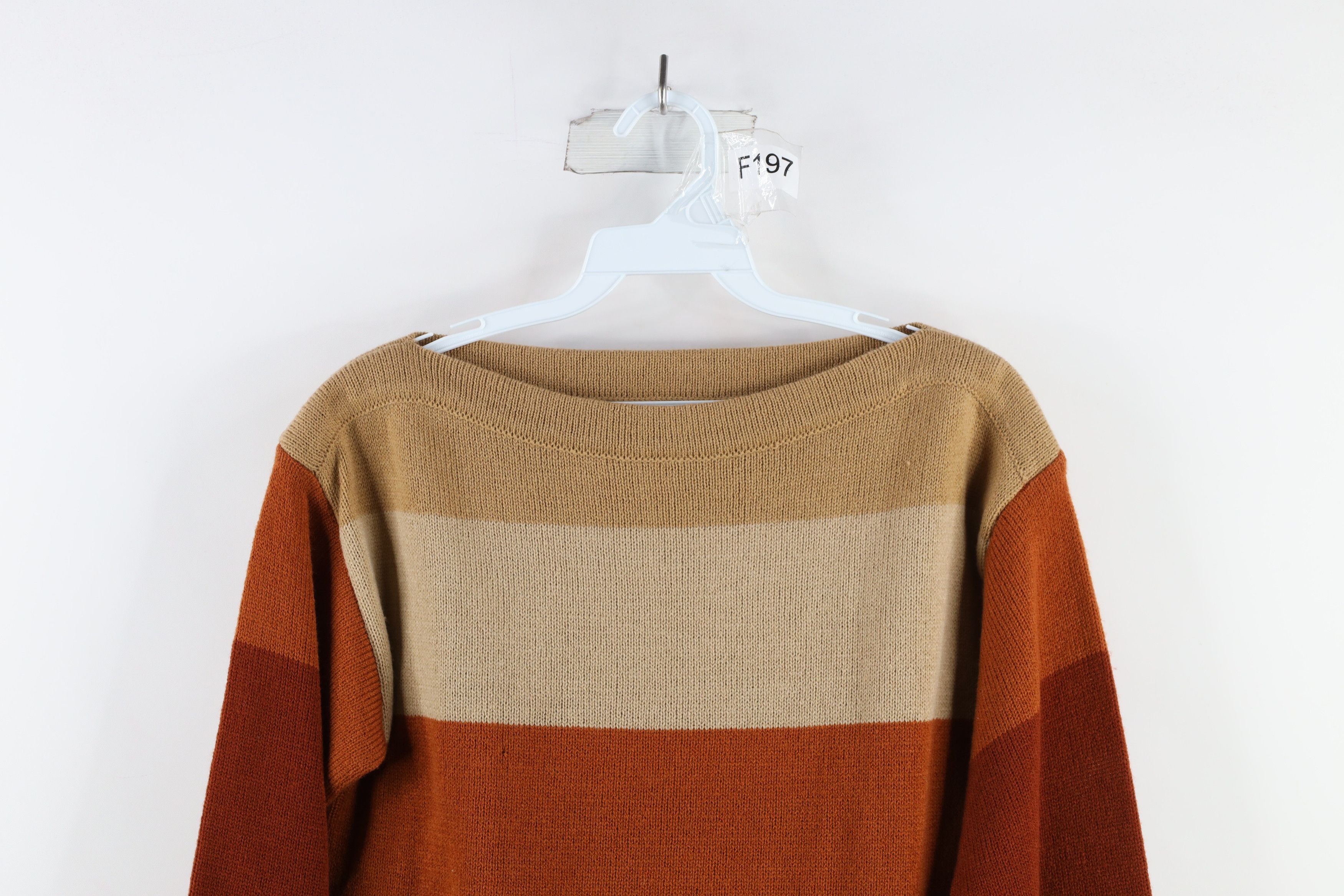Vintage Deadstock Vintage 70s Streetwear Flared Sleeve Knit Sweater Size M / US 6-8 / IT 42-44 - 2 Thumbnail