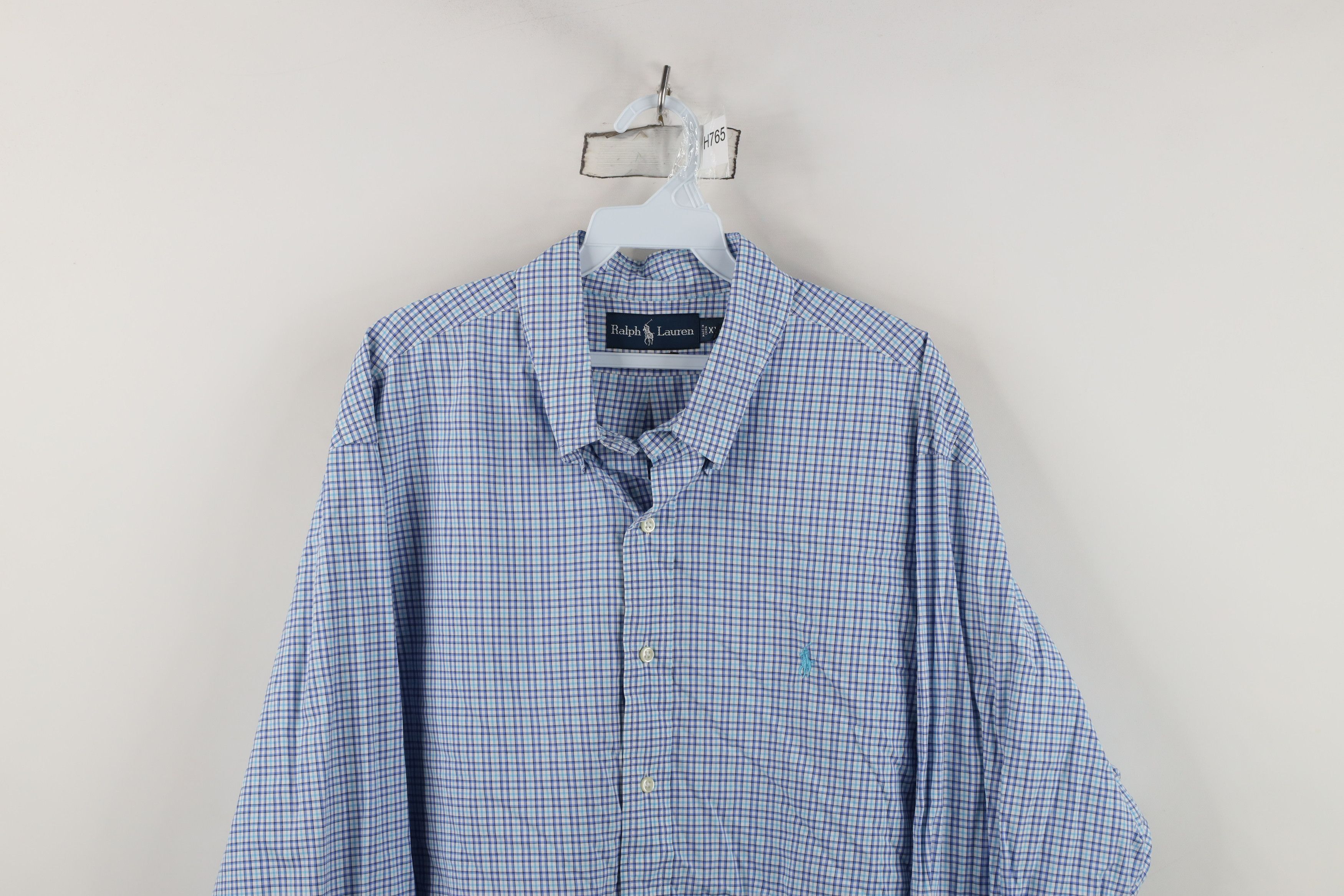 Polo Ralph Lauren Vintage Ralph Lauren Fit Collared Button Down Shirt Plaid Size US XXL / EU 58 / 5 - 2 Thumbnail