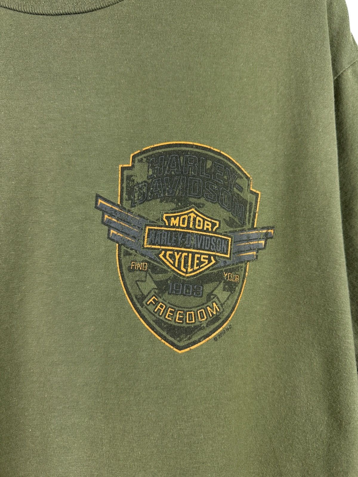 Harley Davidson Vintage Harley Davidson Patriot T-Shirt Size US XL / EU 56 / 4 - 15 Thumbnail