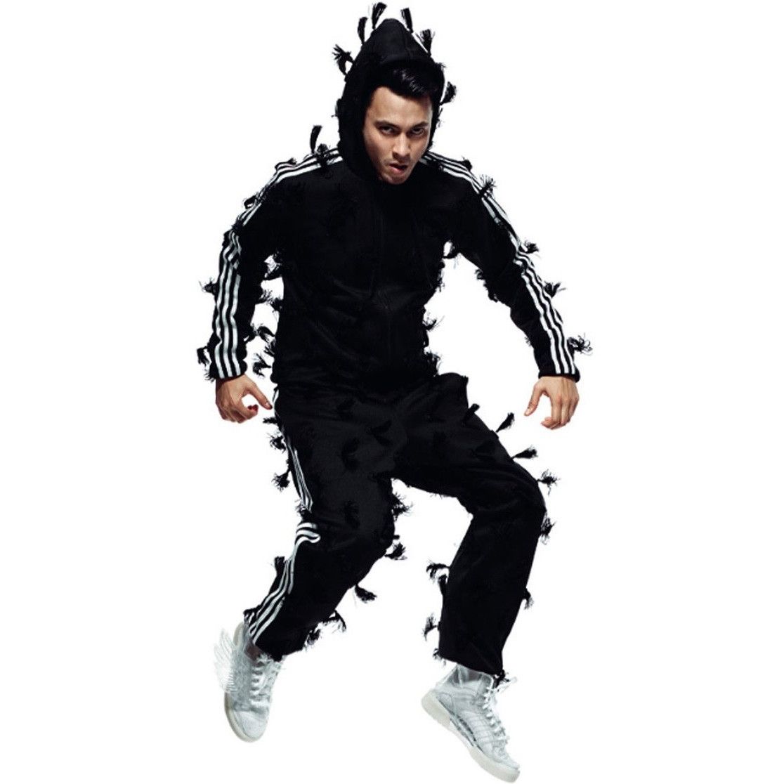 Adidas × Jeremy Scott Limited Edition JS Tassels Track Suit Jacket Size US M / EU 48-50 / 2 - 1 Thumbnail