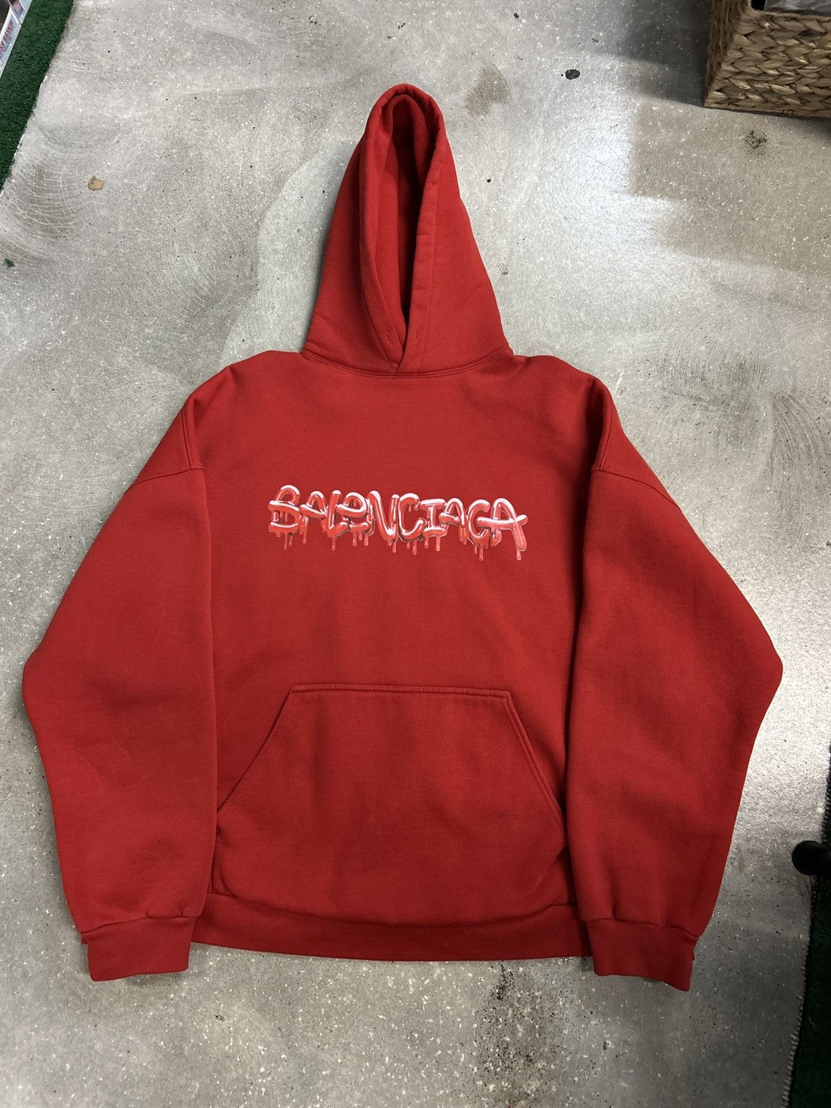 Balenciaga Balenciaga Slime Hoodie Size US M / EU 48-50 / 2 - 1 Thumbnail