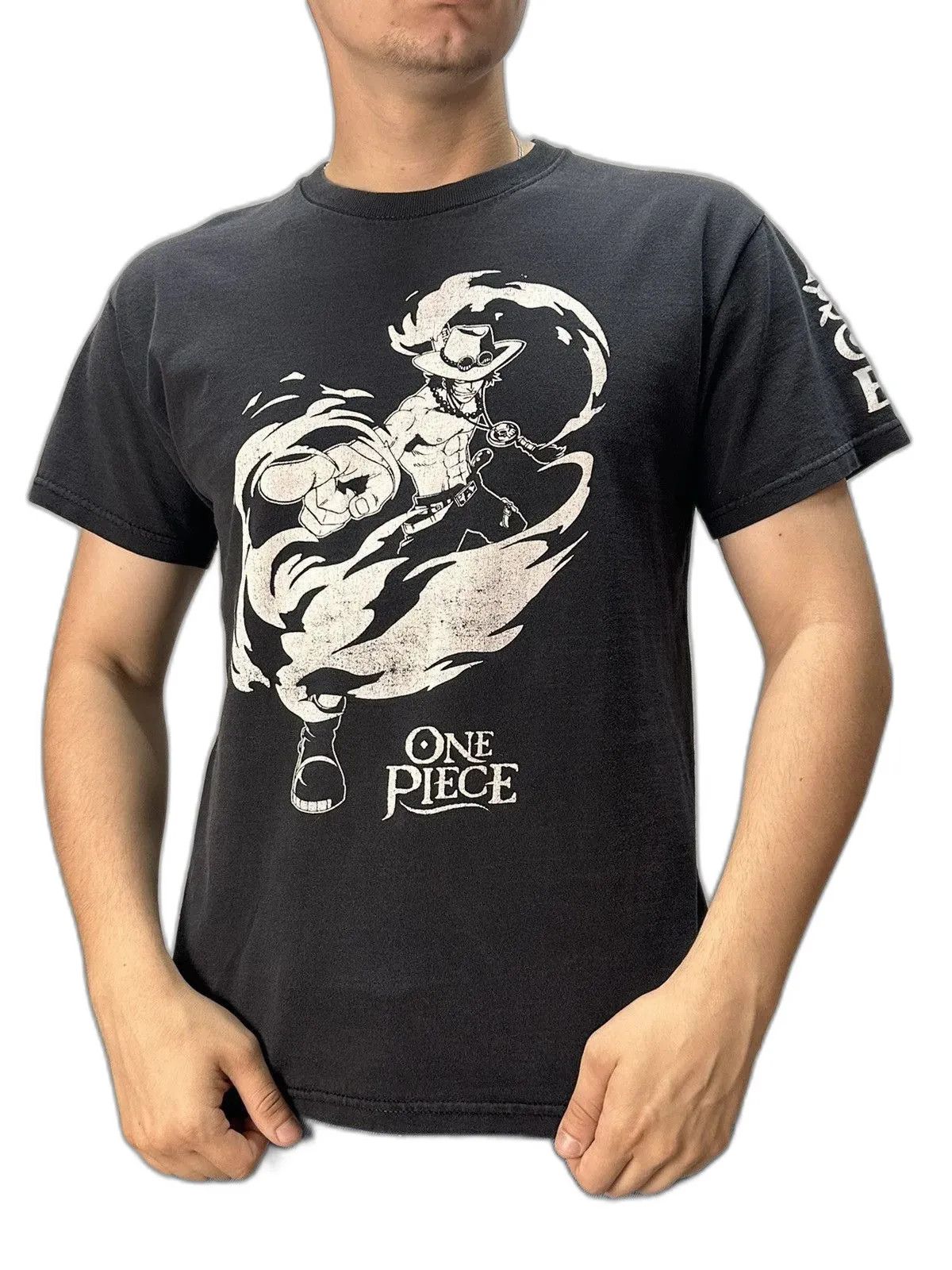 Band Tees Vintage One Pice 90s Tee Bootleg Anime T-shirt Size US M / EU 48-50 / 2 - 2 Thumbnail