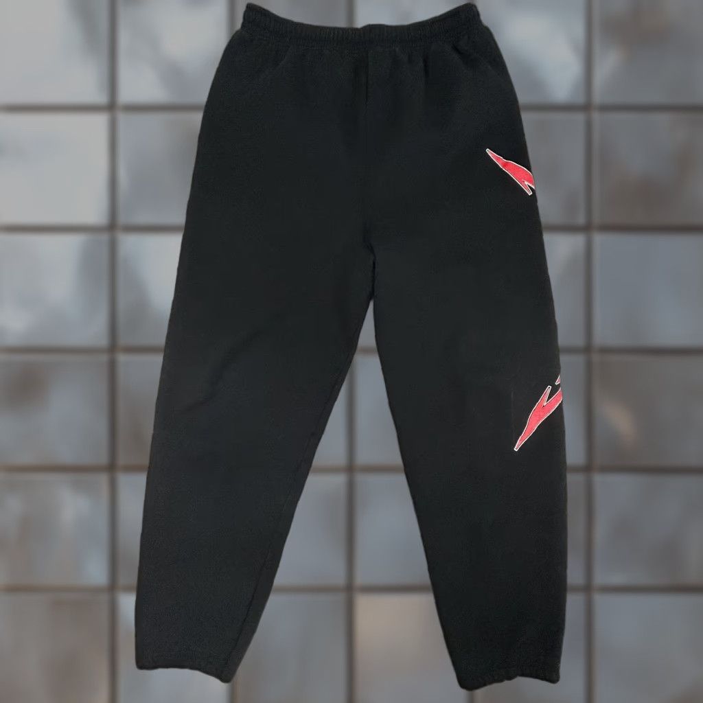 Fruit Of The Loom VINTAGE Metallica Sweatpants Mens L Black Fleece Joggers Made USA 90s 1991 Size US 33 - 1 Thumbnail