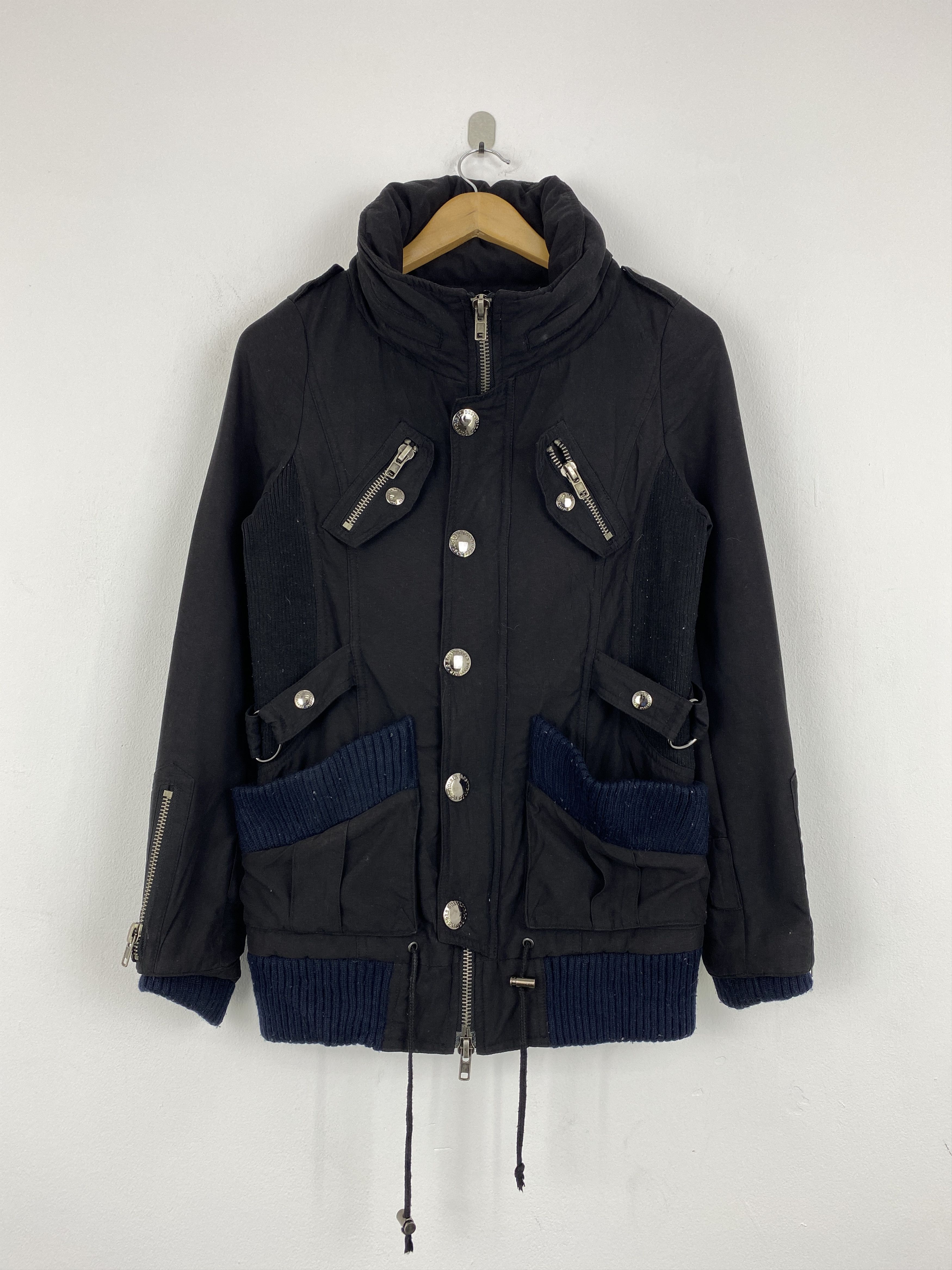 If Six Was Nine Vintage Japanese Brand Punk Style Multi Pocket Jacket J2050 Size US M / EU 48-50 / 2 - 1 Thumbnail