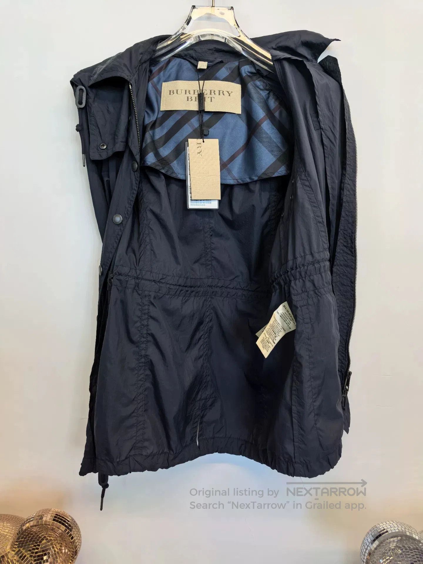 Burberry Burberry Navy Blue Utility Coat. Size US M / EU 48-50 / 2 - 3 Thumbnail
